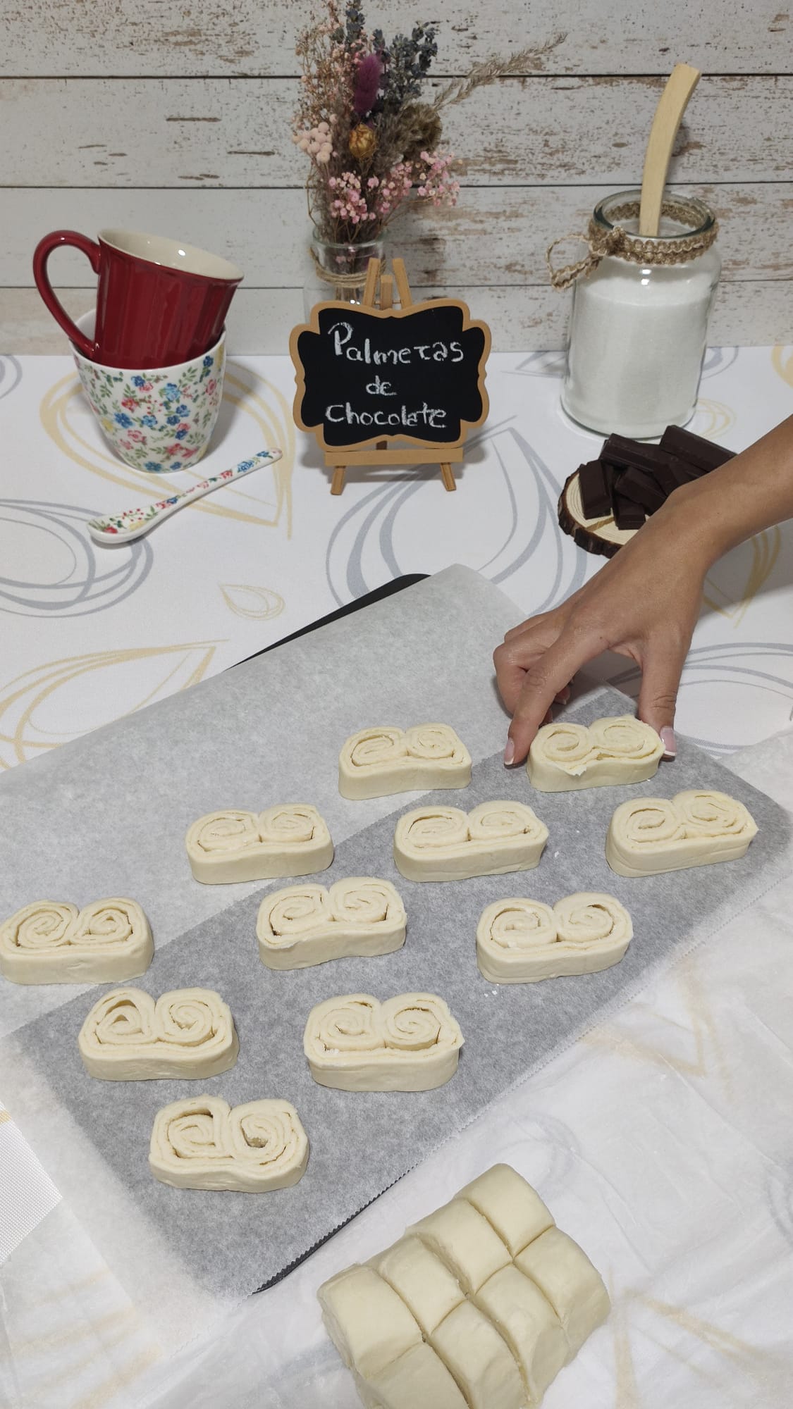 tabletas de chocolate