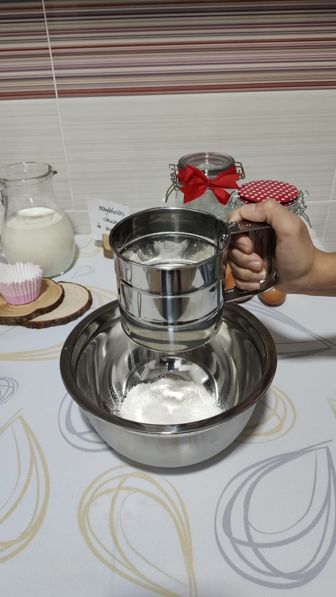 bizcocho cubierto de chocolate