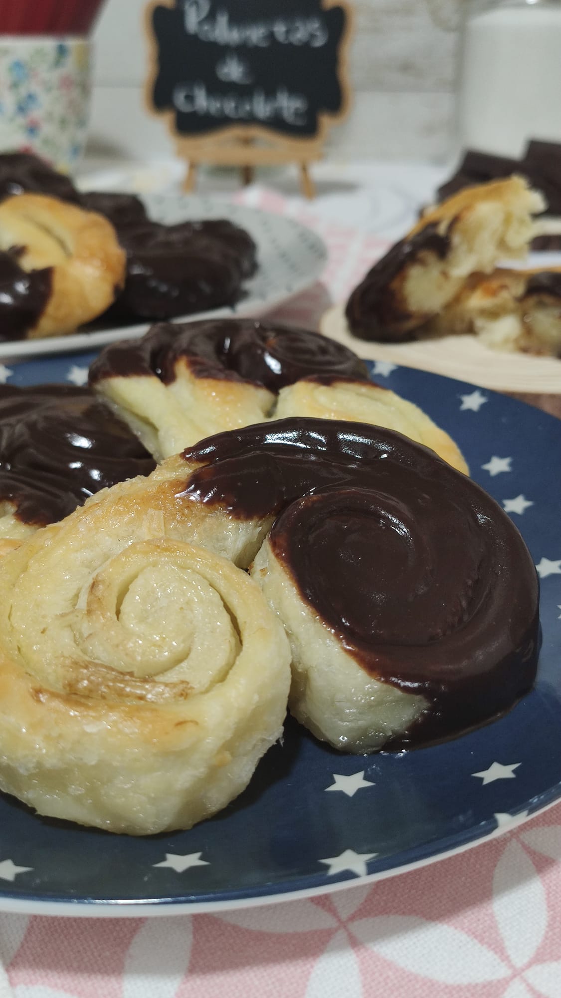 tabletas de chocolate