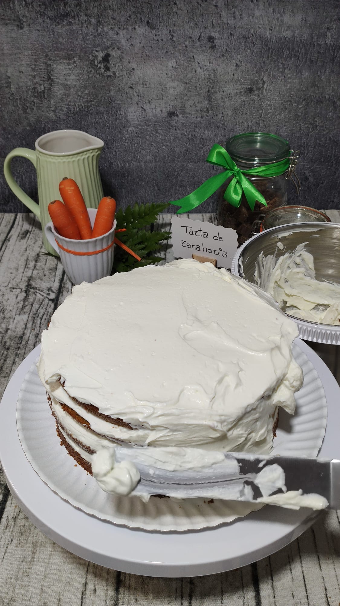 Receta de Tarta de Zanahoria. Imagen 25.