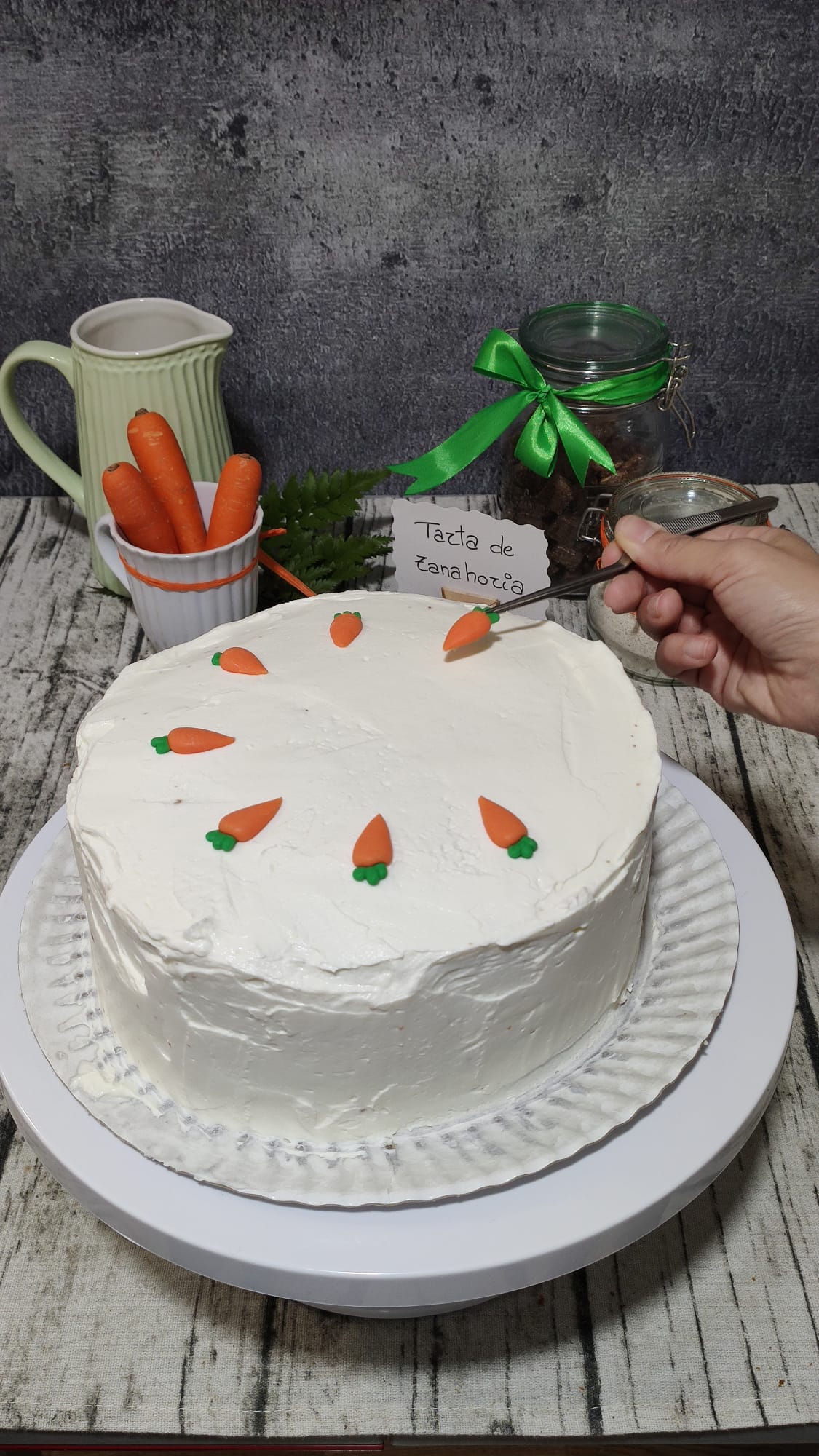 Receta de Tarta de Zanahoria. Imagen 26.