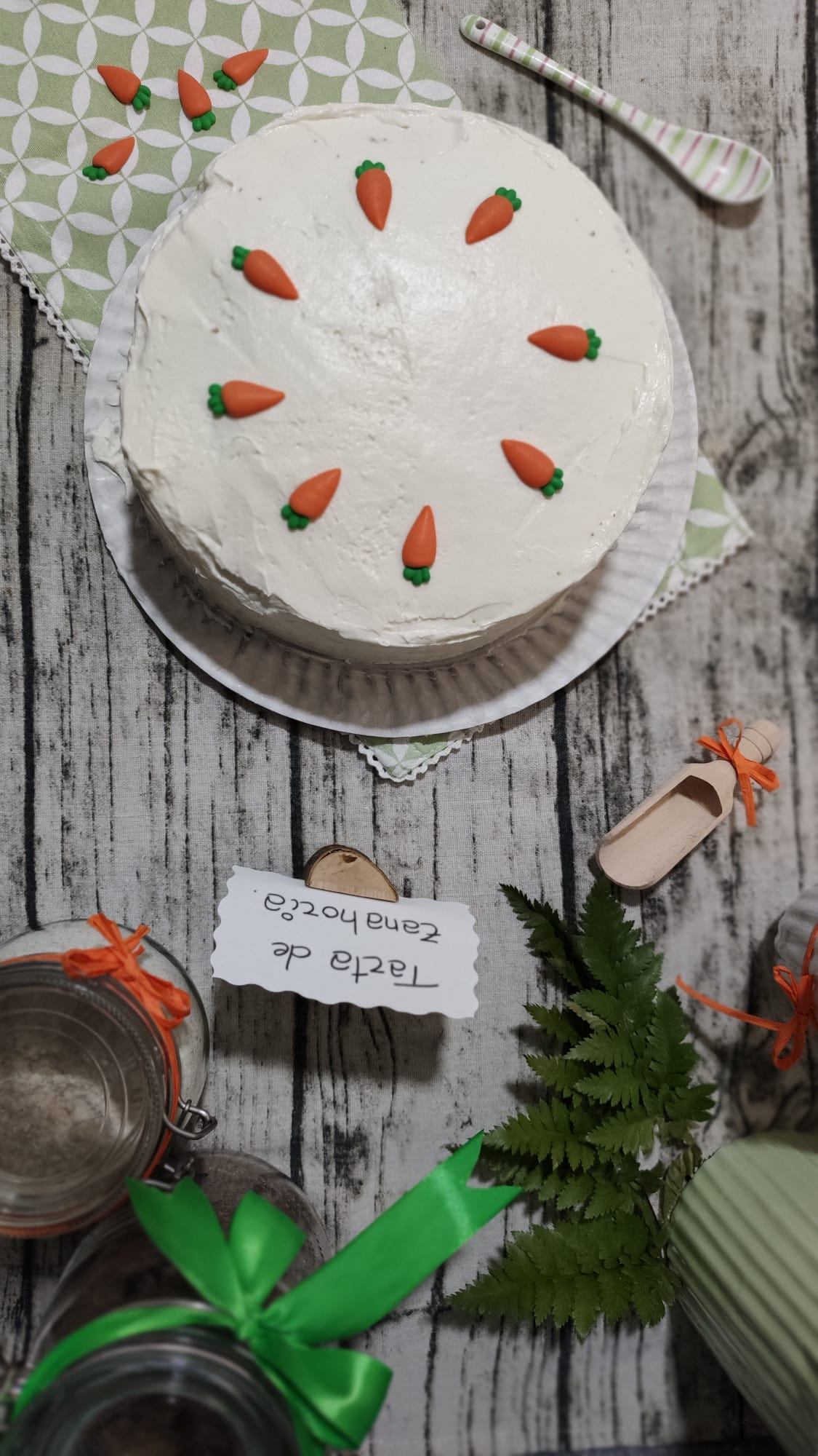 Receta de Tarta de Zanahoria. Imagen 28.