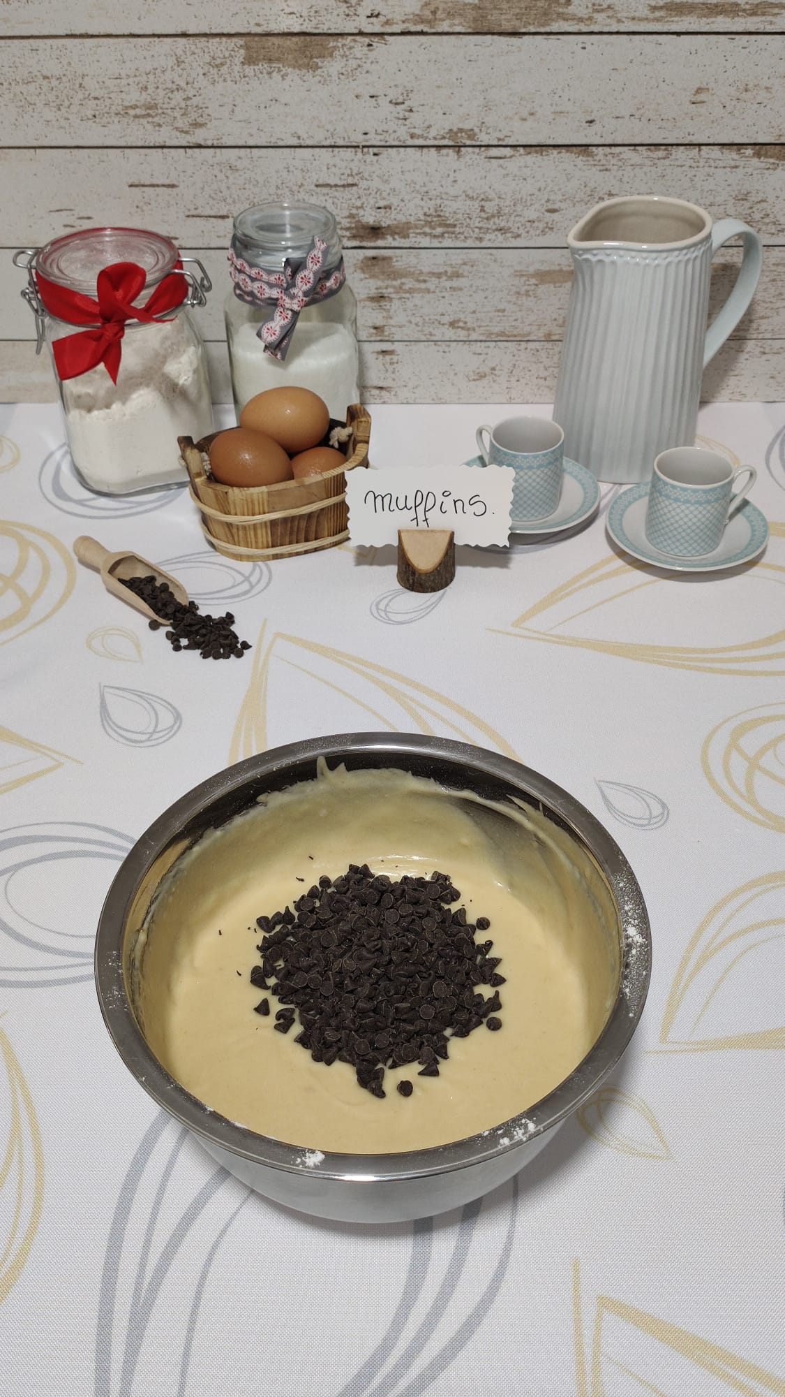 bizcocho cubierto de chocolate