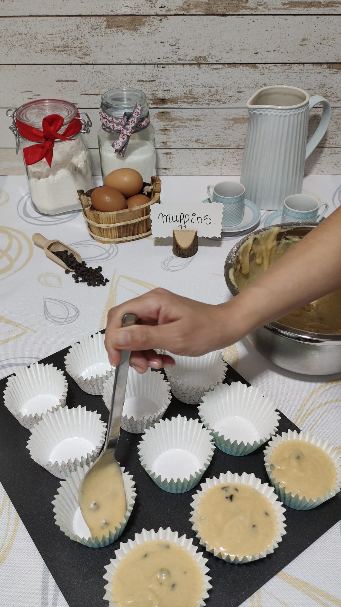 bizcocho cubierto de chocolate