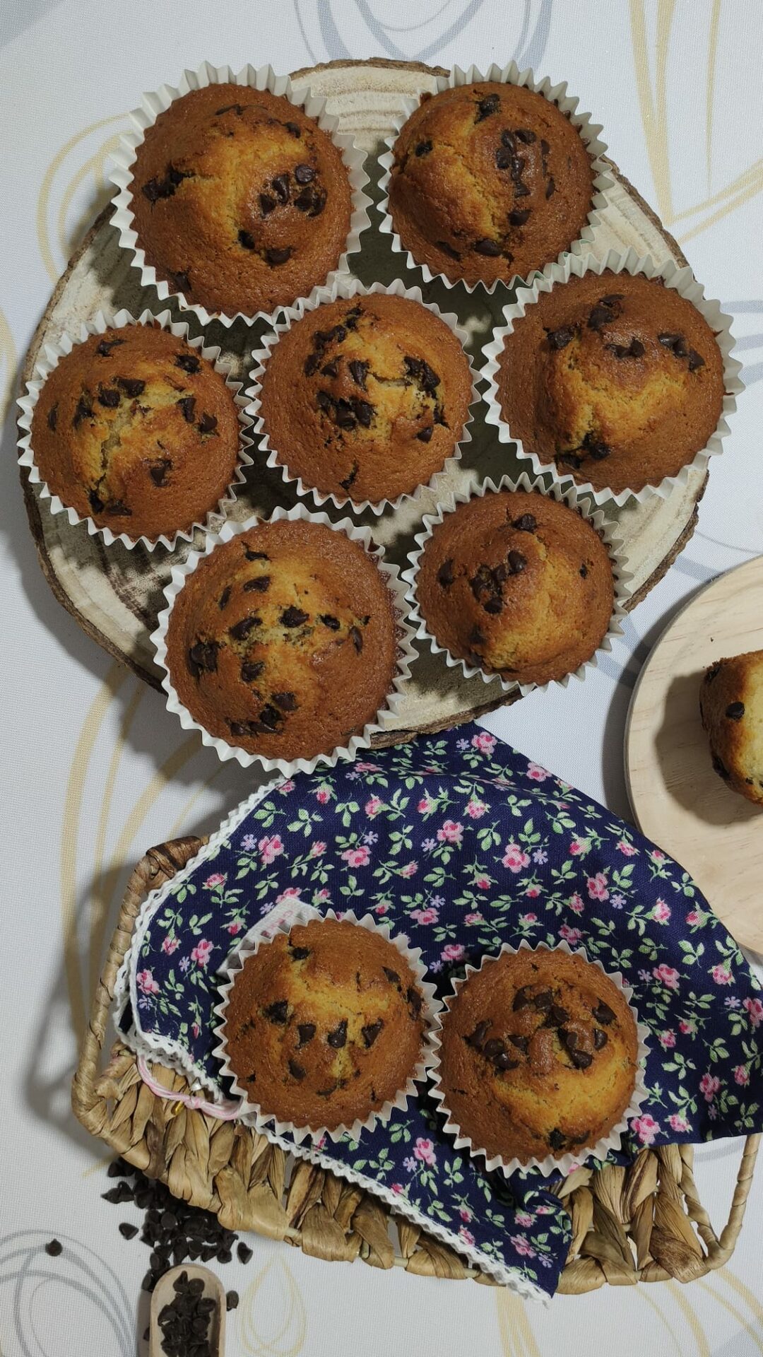 bizcocho cubierto de chocolate