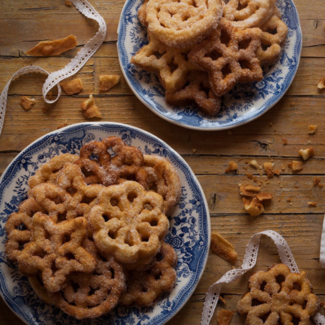 Reposteria manchega - Flores fritas