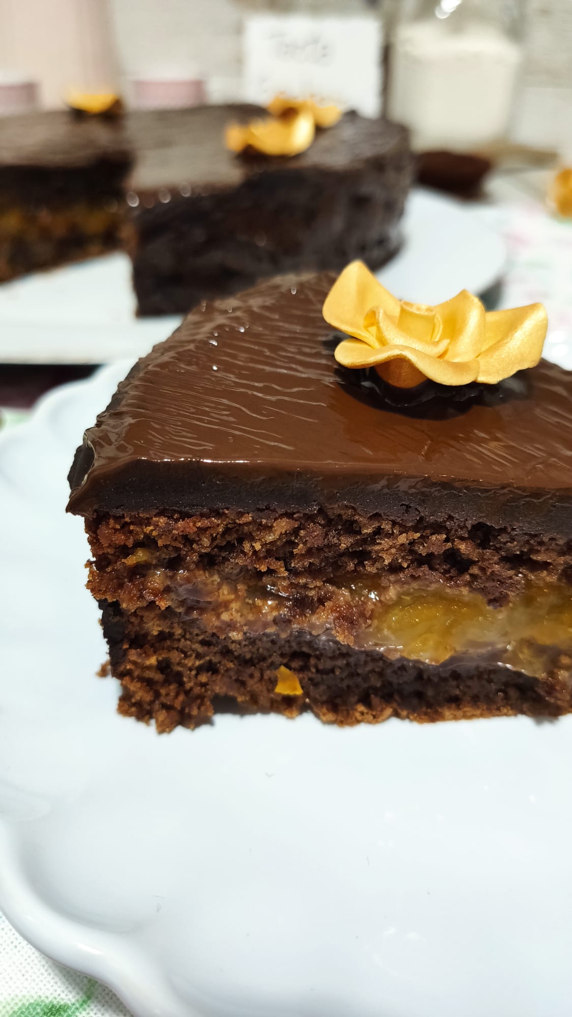 Porción de nuestra Tarta Sacher