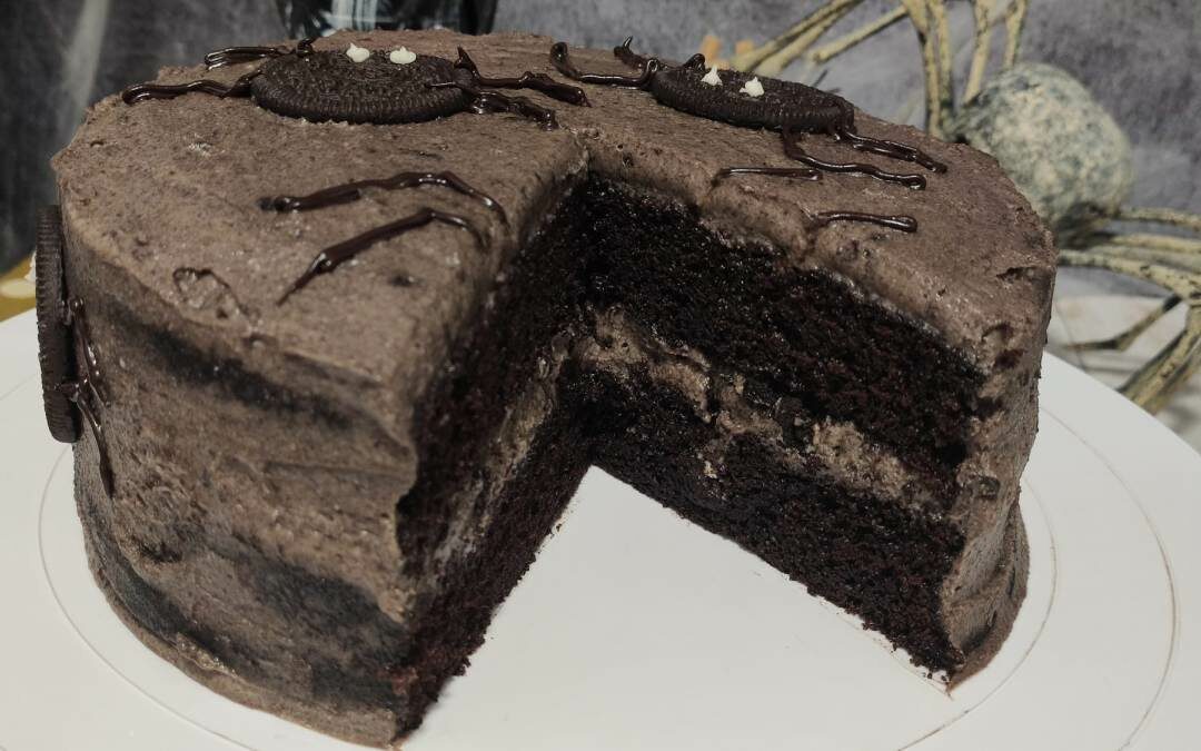 Tarta Oreo de Halloween