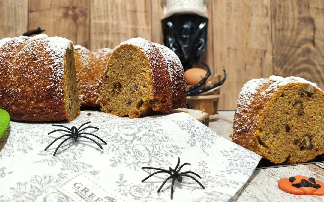 Bizcocho de Calabaza sin Gluten para Halloween