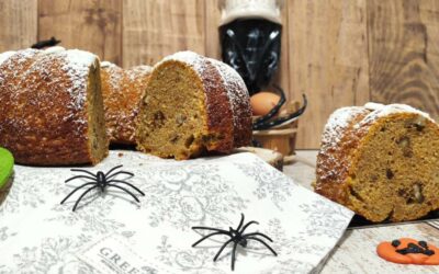 Bizcocho de Calabaza sin Gluten para Halloween