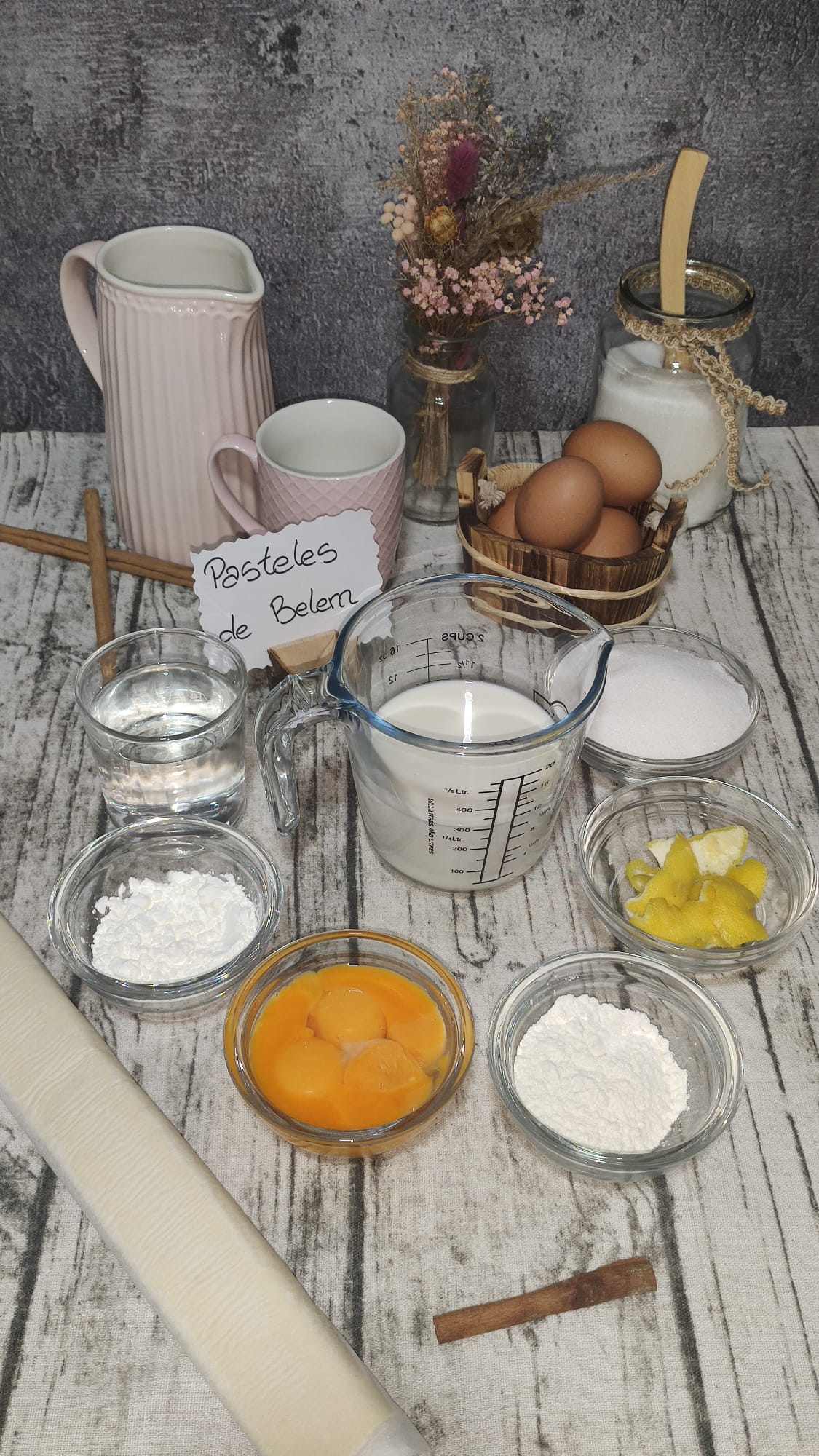 Ingredientes de nuestra Tarta Sacher