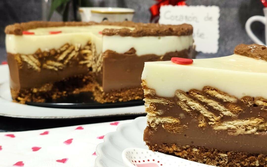 Tarta Corazón de Chocolate