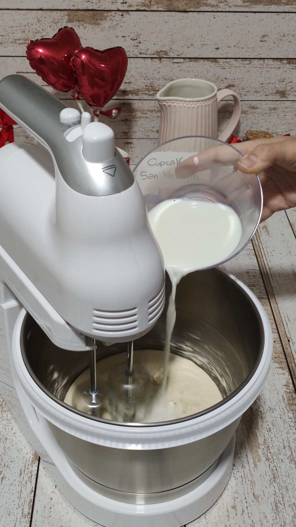 Incorporamos la leche