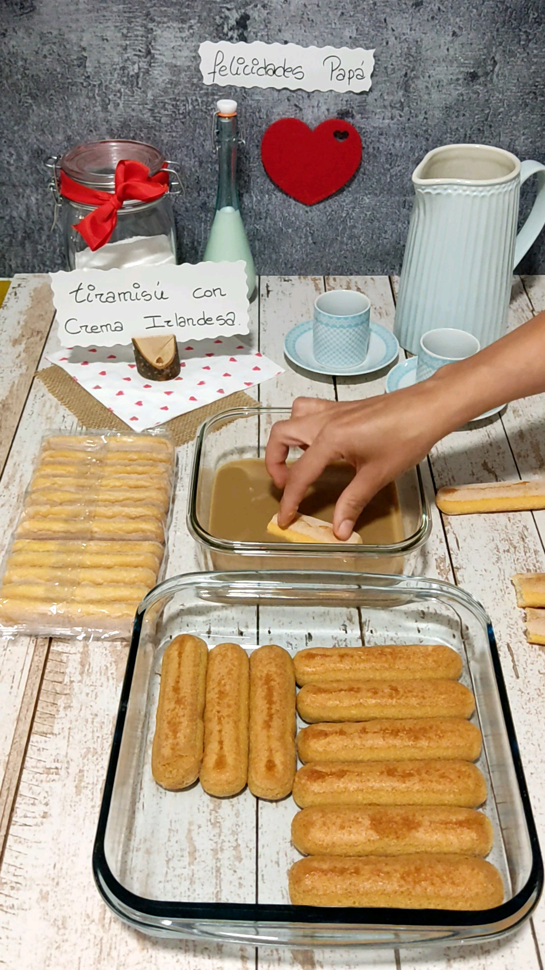 Obtenemos la base de bizcochos