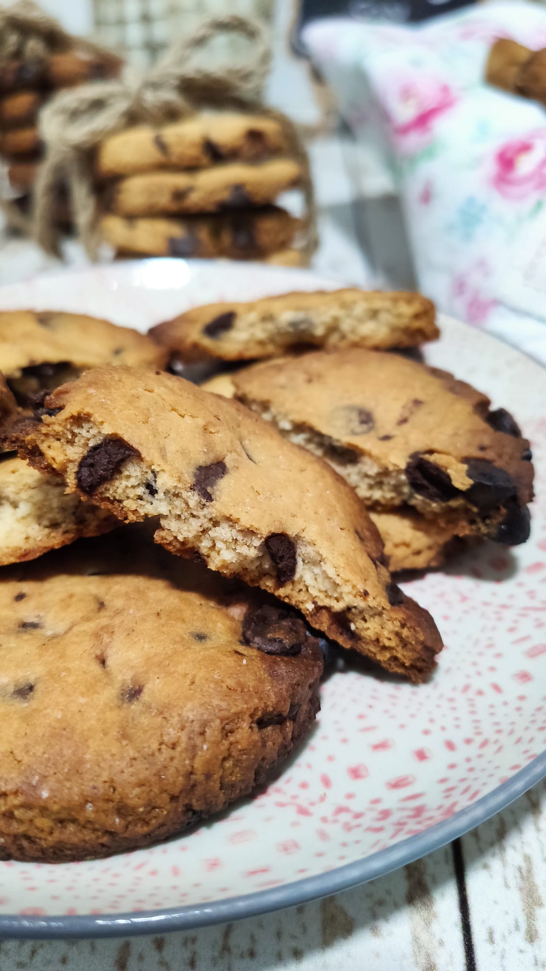 Tiernas y apetitosas cookies de chocolate Tiernas y apetitosas cookies de chocolate