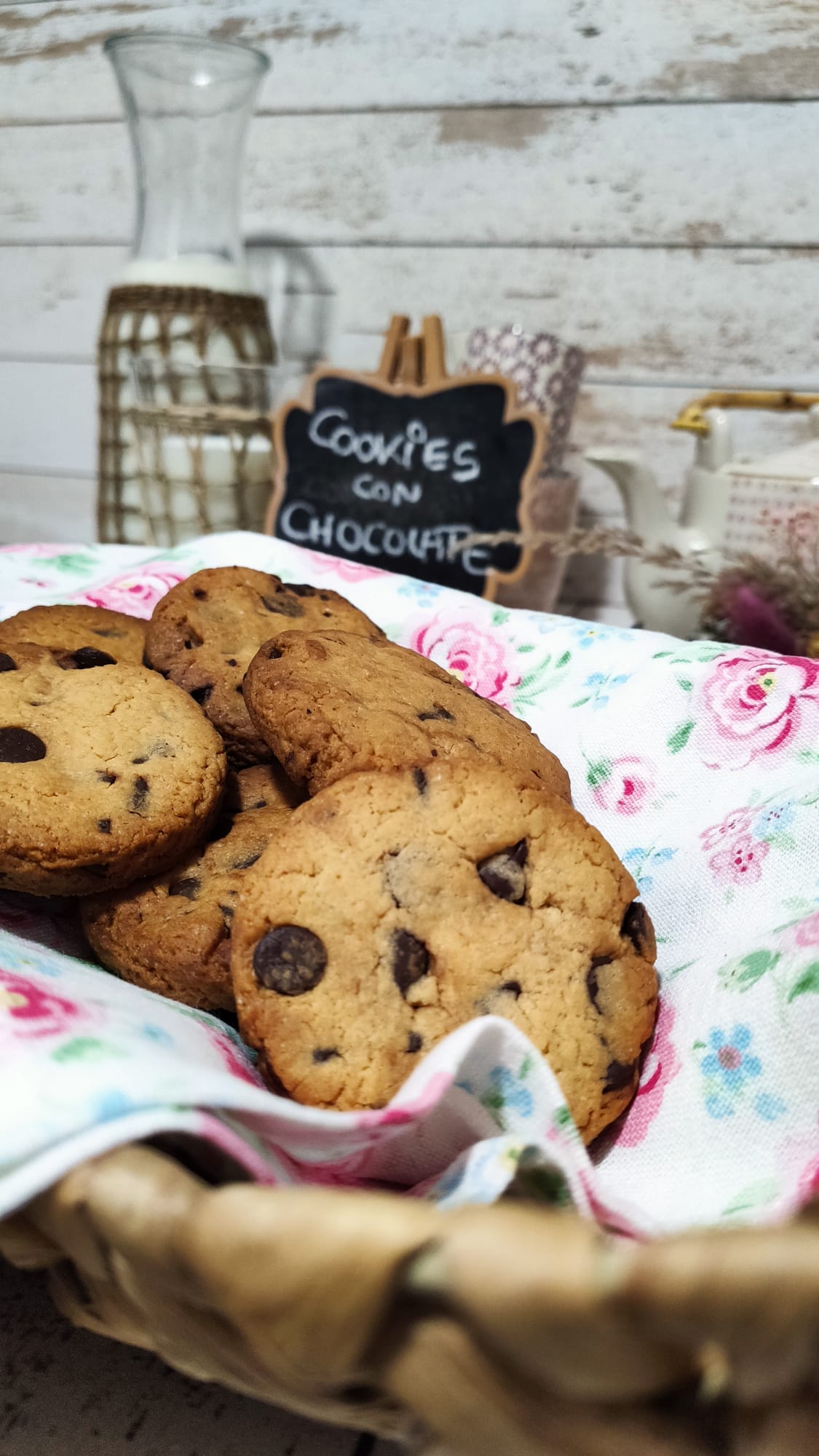 Nuestras deliciosas cookies de chocolate Nuestras deliciosas cookies de chocolate