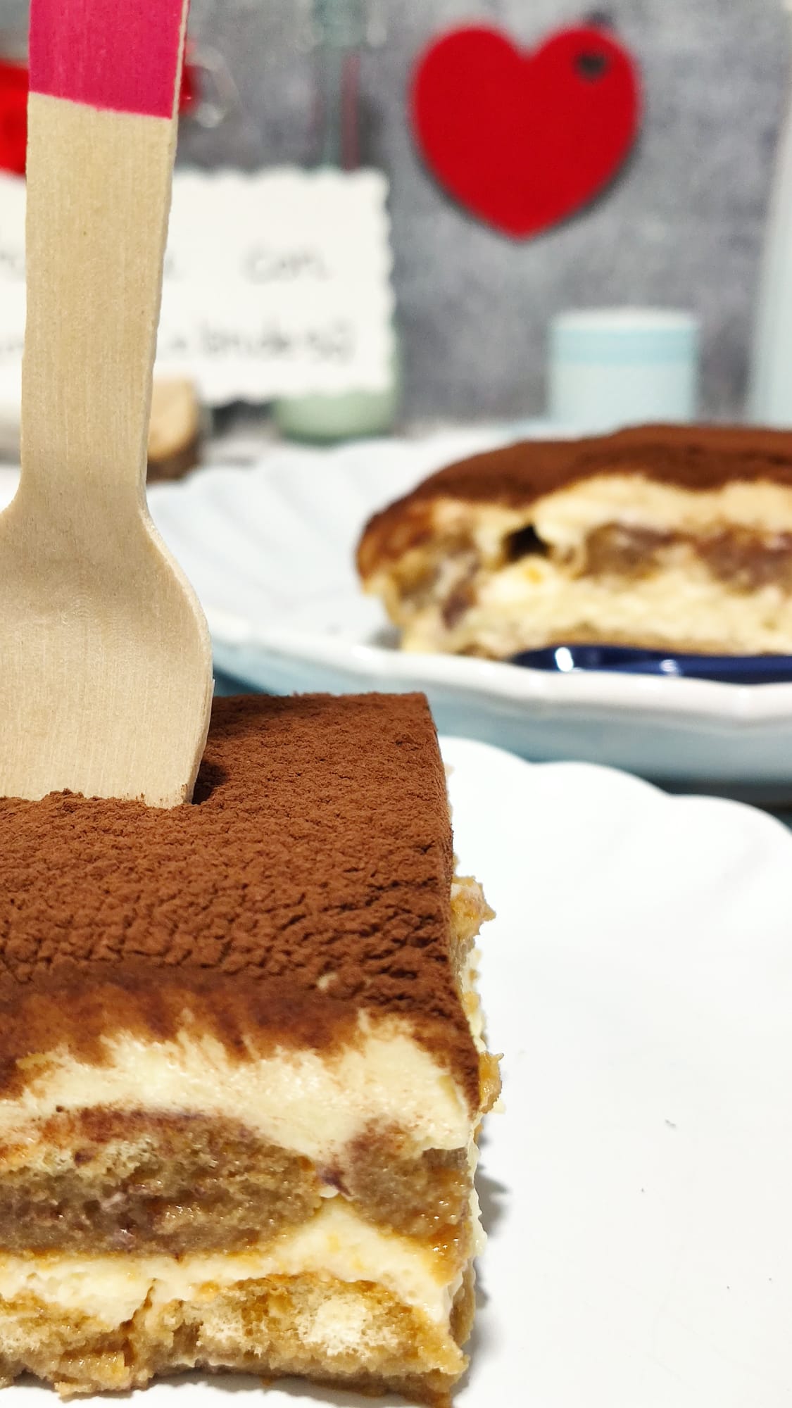 Suave y delicioso tiramisú con crema irlandesa