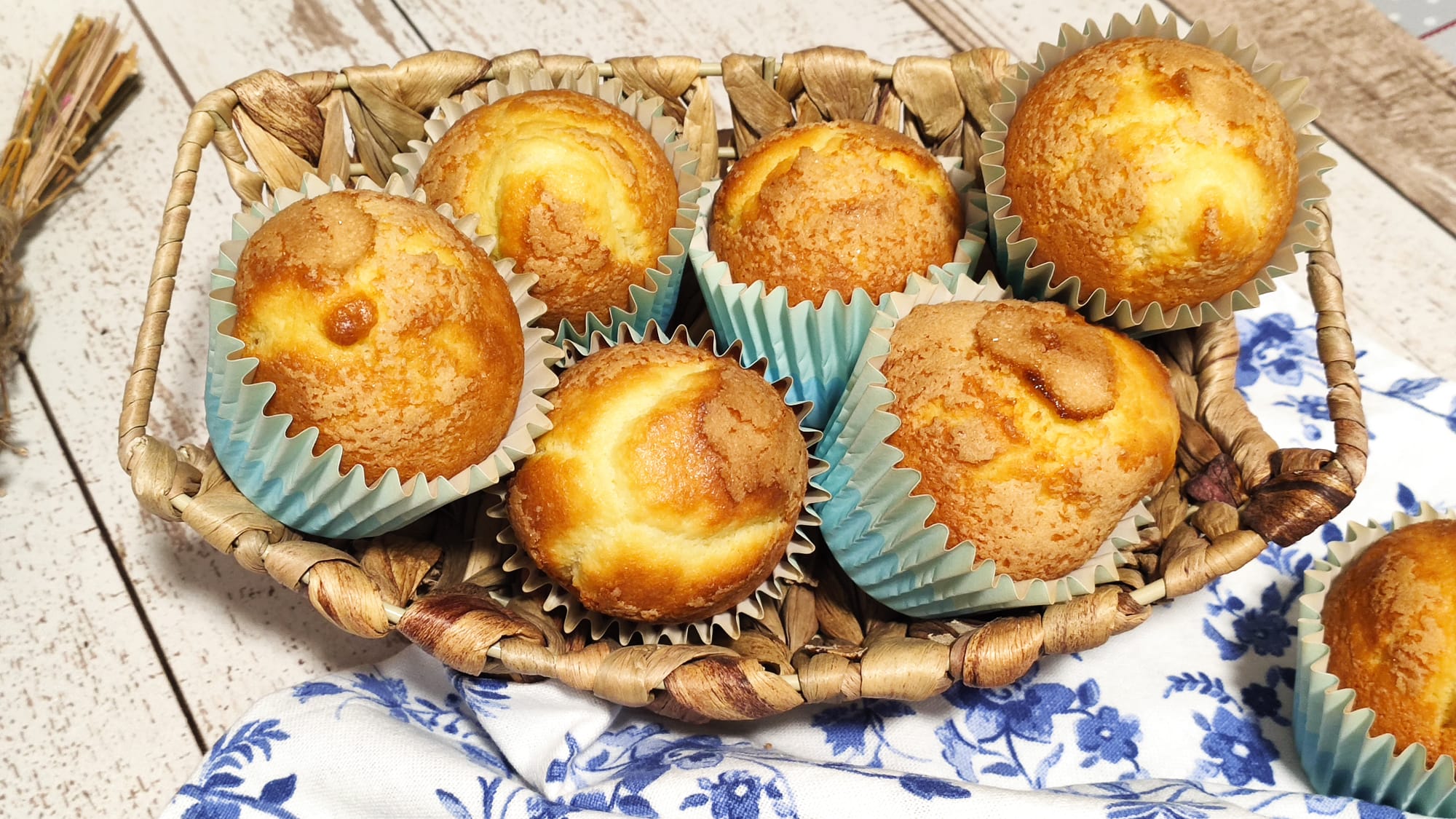 Jugosas y apetitosas magdalenas sin gluten