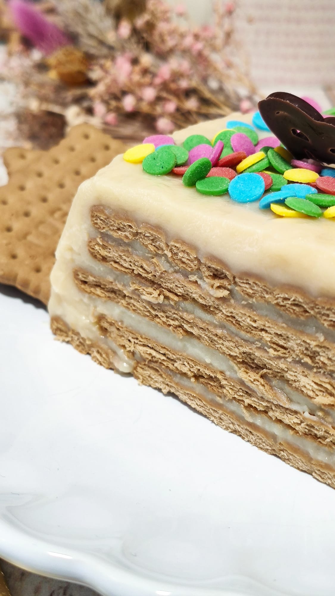 Imposible resistirse a nuestra tarta de galleta Imposible resistirse a nuestra tarta de galleta