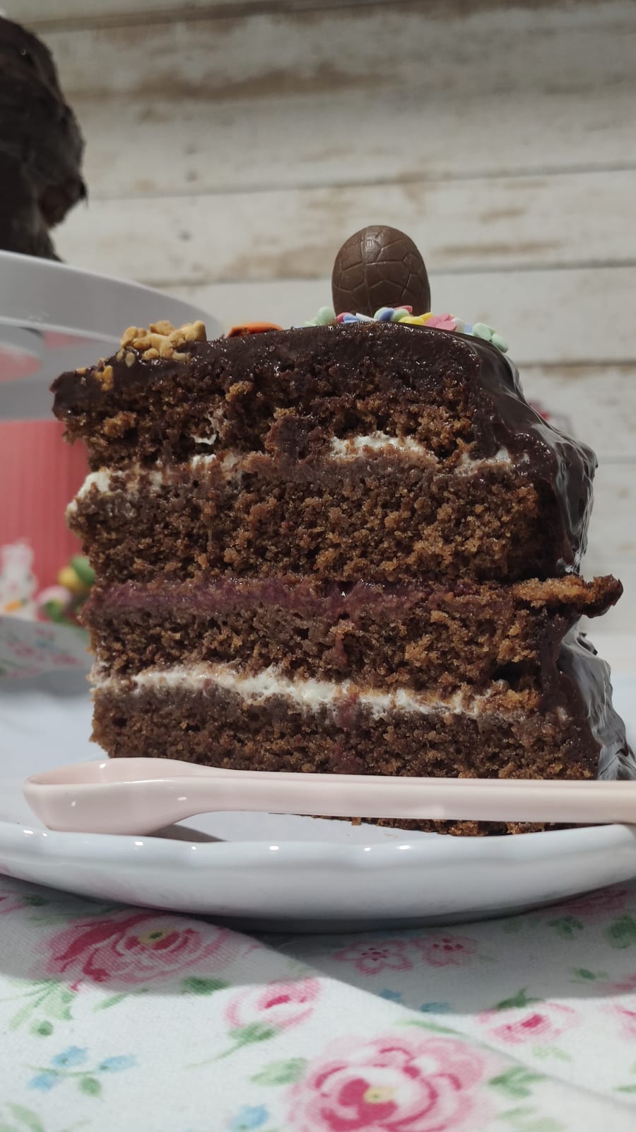 Una porción de nuestra Tarta de Pascua