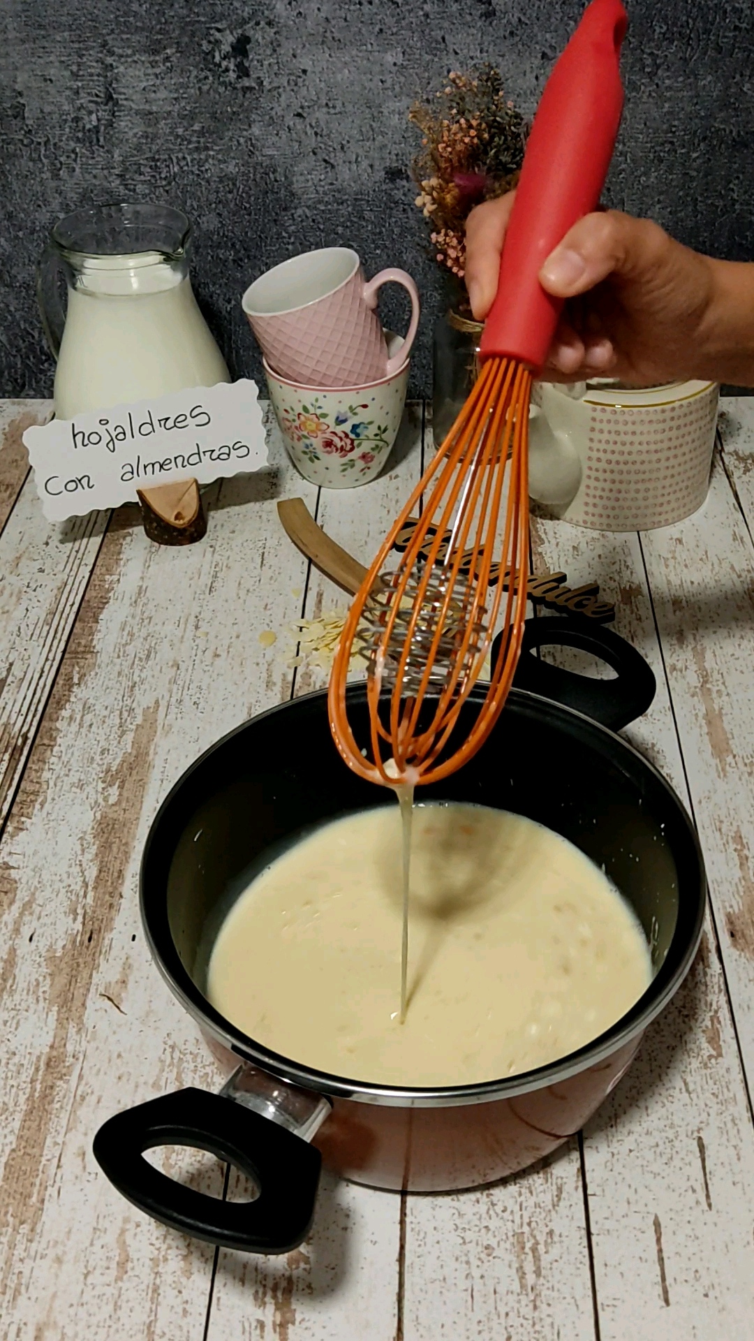 Batimos hasta integrar todos los ingredientes
