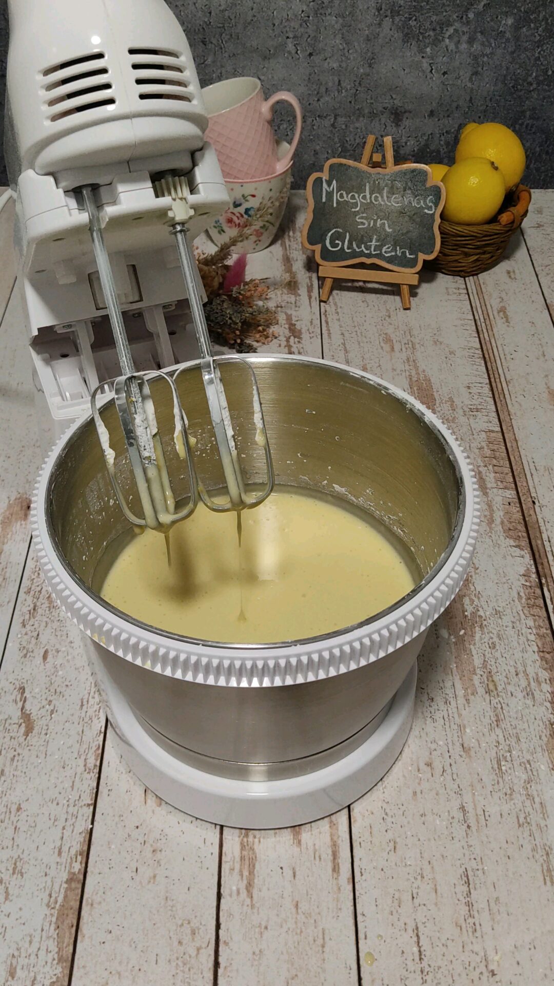 Nuestra masa lista para refrigerar
