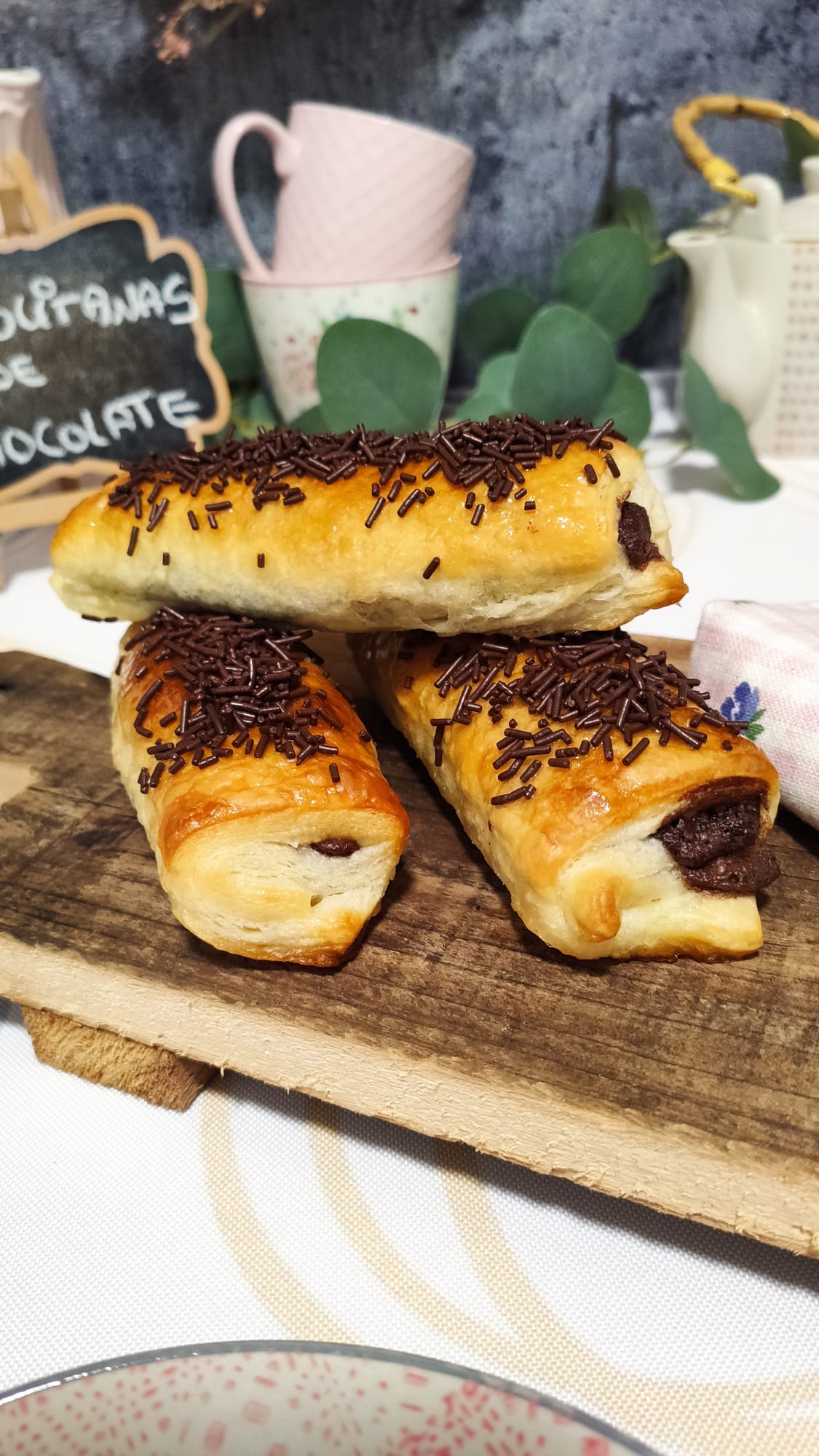 Corte de nuestra tarta de galleta