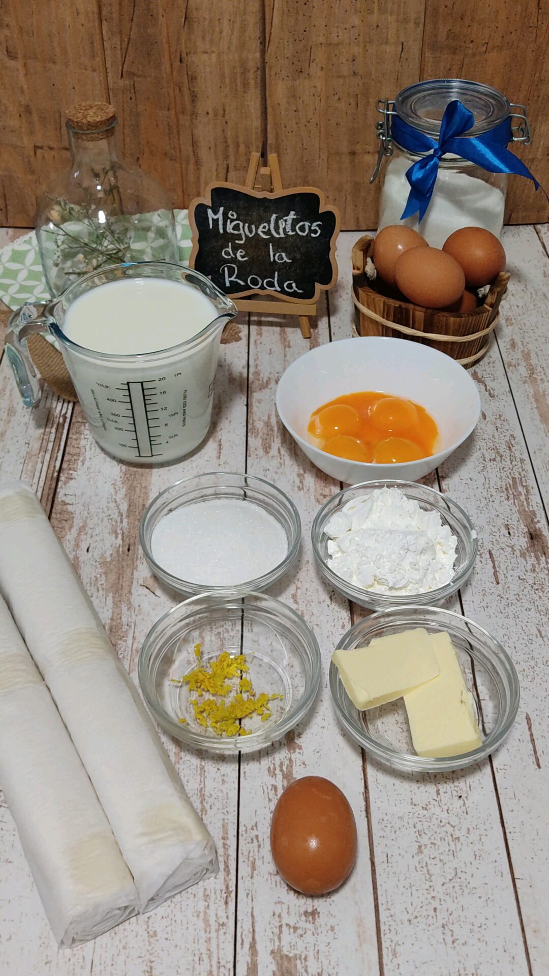 Ingredientes de nuestros Miguelitos