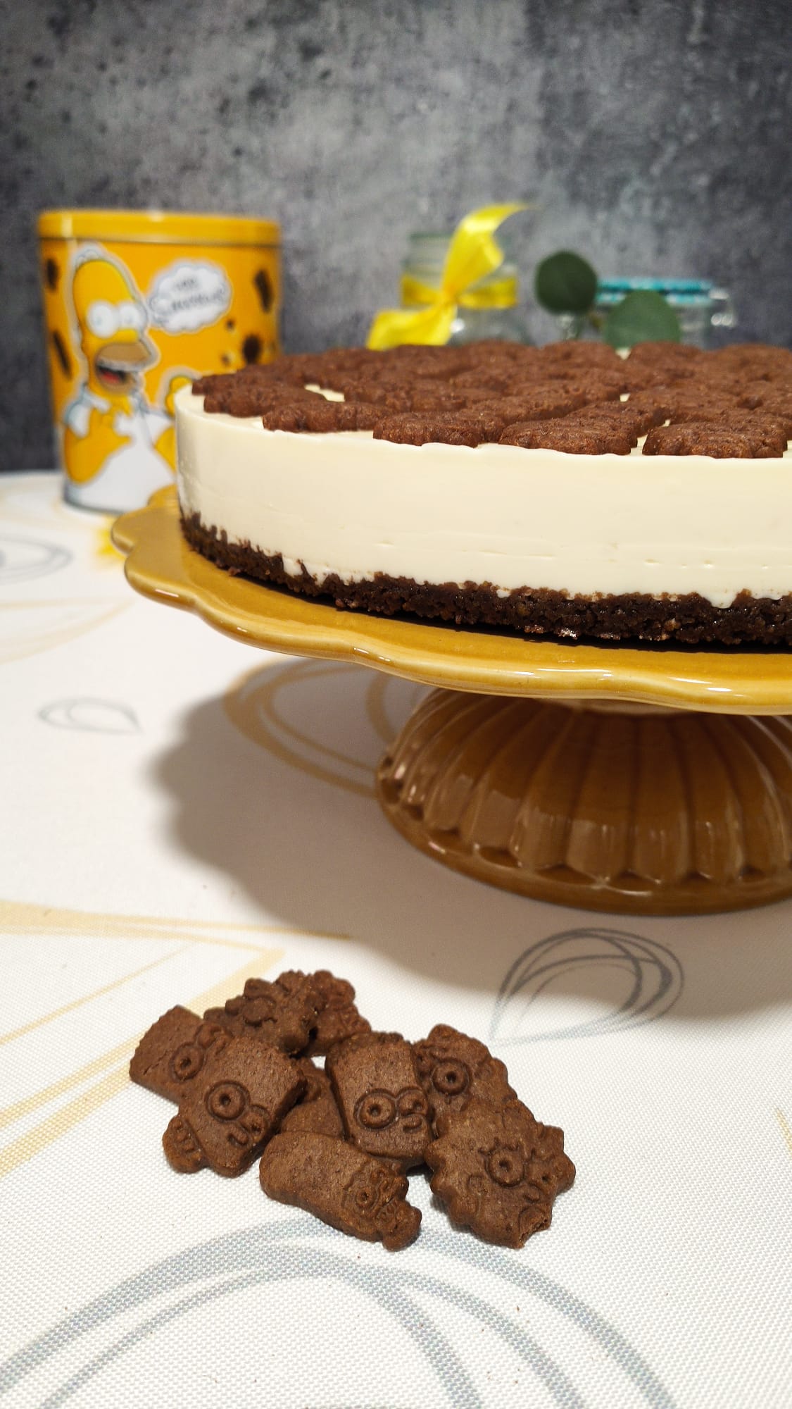 Atrévete con la tarta Simpson de chocolate blanco de Toledo en Dulce