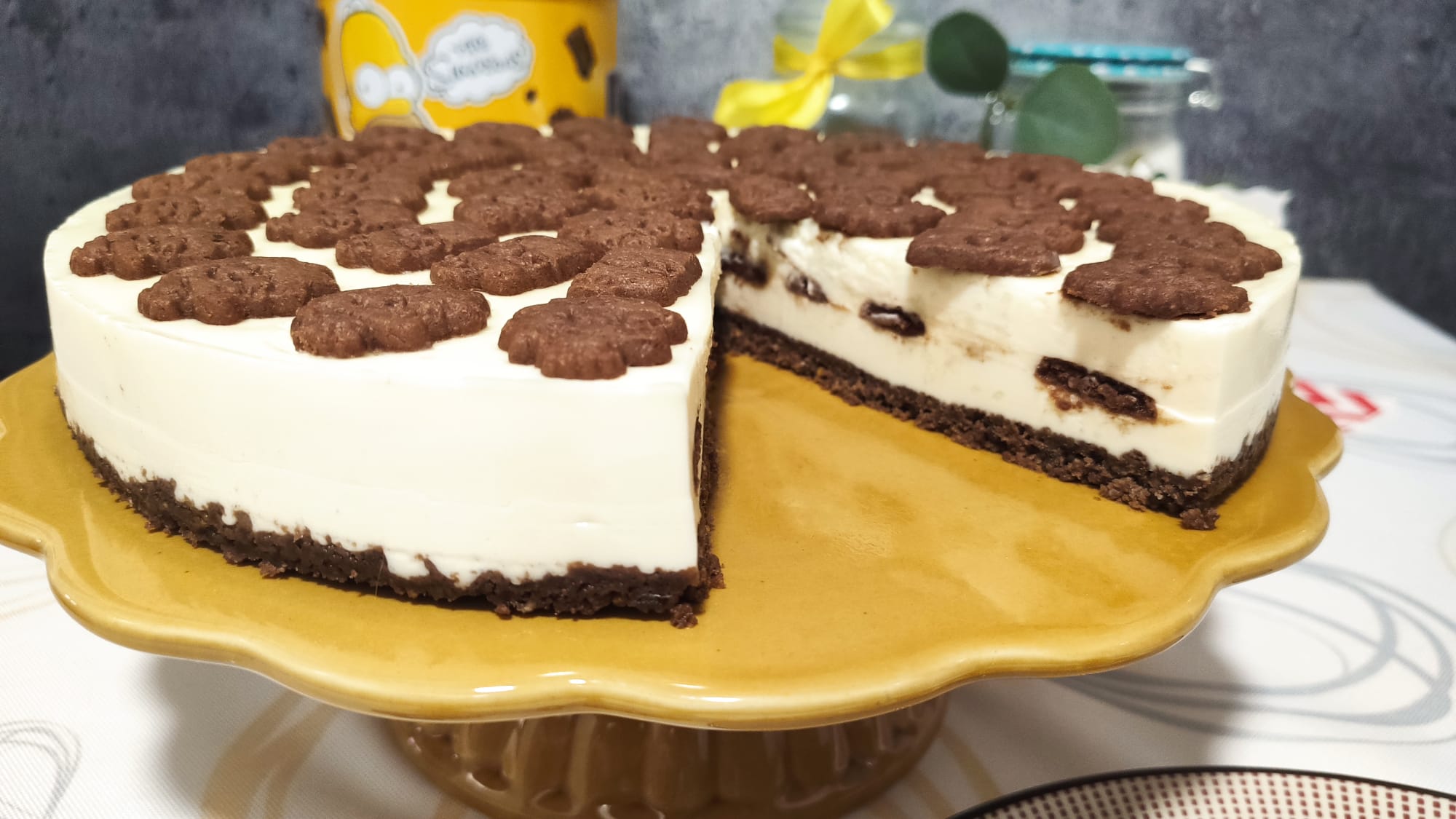 ¿Te apetece probar nuestra tarta Simpson de chocolate blanco?