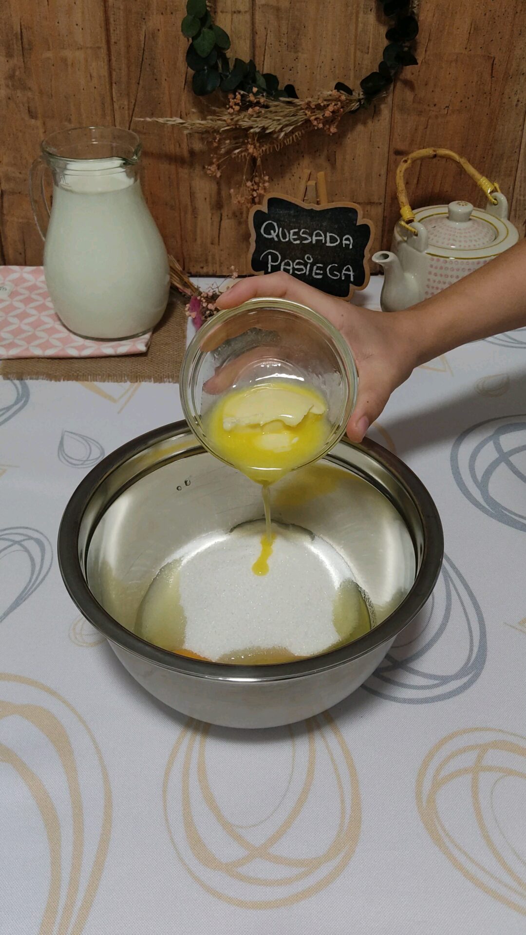 Incorporamos la mantequilla