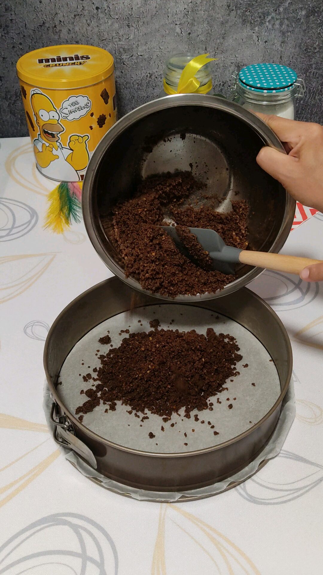 Llevamos la mezcla al molde