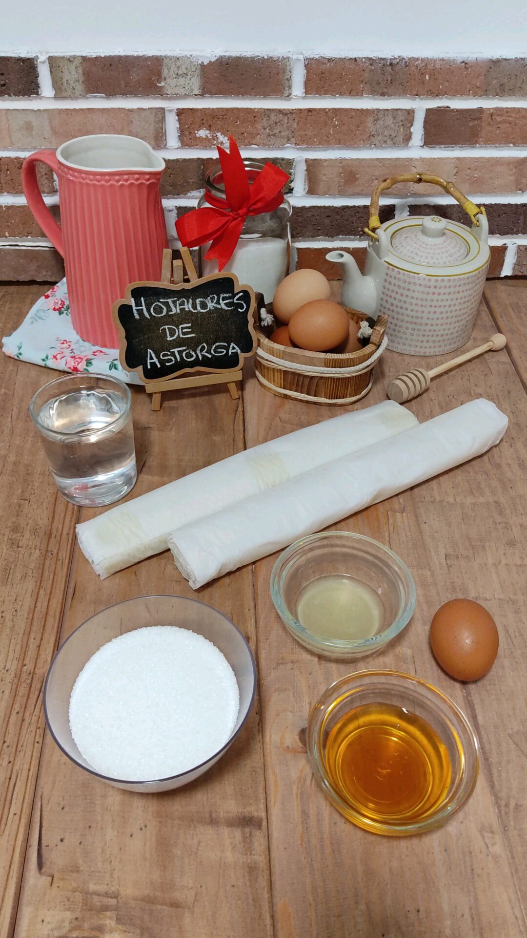 Ingredientes de nuestros hojaldres de Astorga Ingredientes de nuestros hojaldres de Astorga