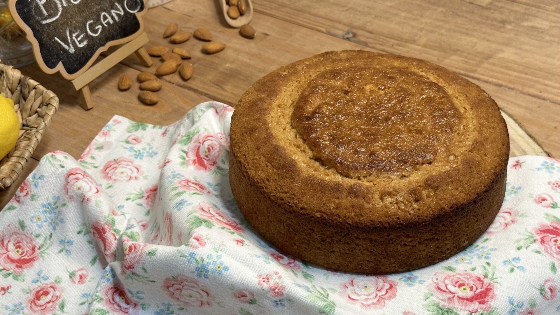 ¿Te atreves con nuestro delicioso bizcocho vegano?
