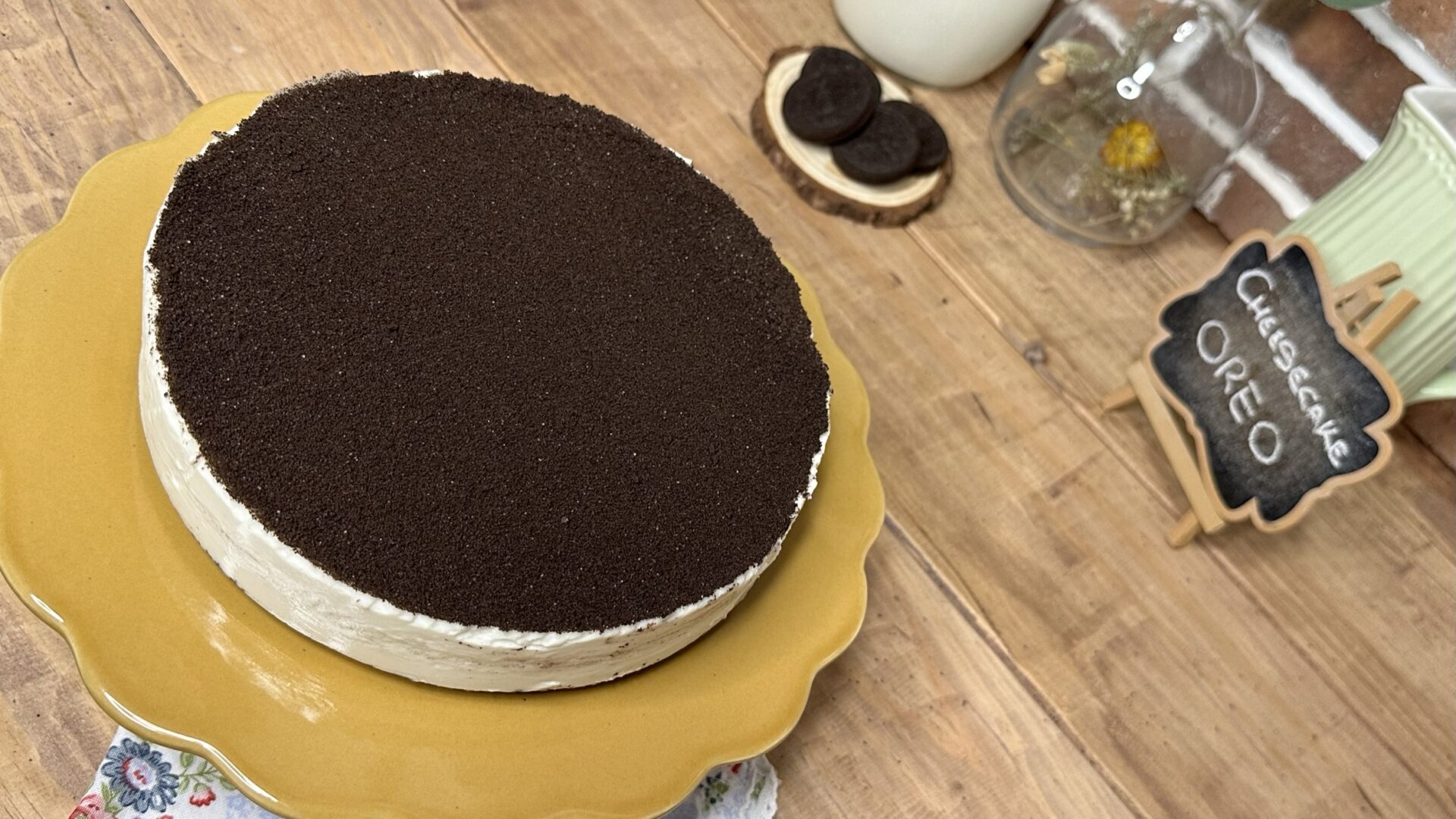 Cheesecake de Oreo de Toledo en Dulce Cheesecake de Oreo de Toledo en Dulce