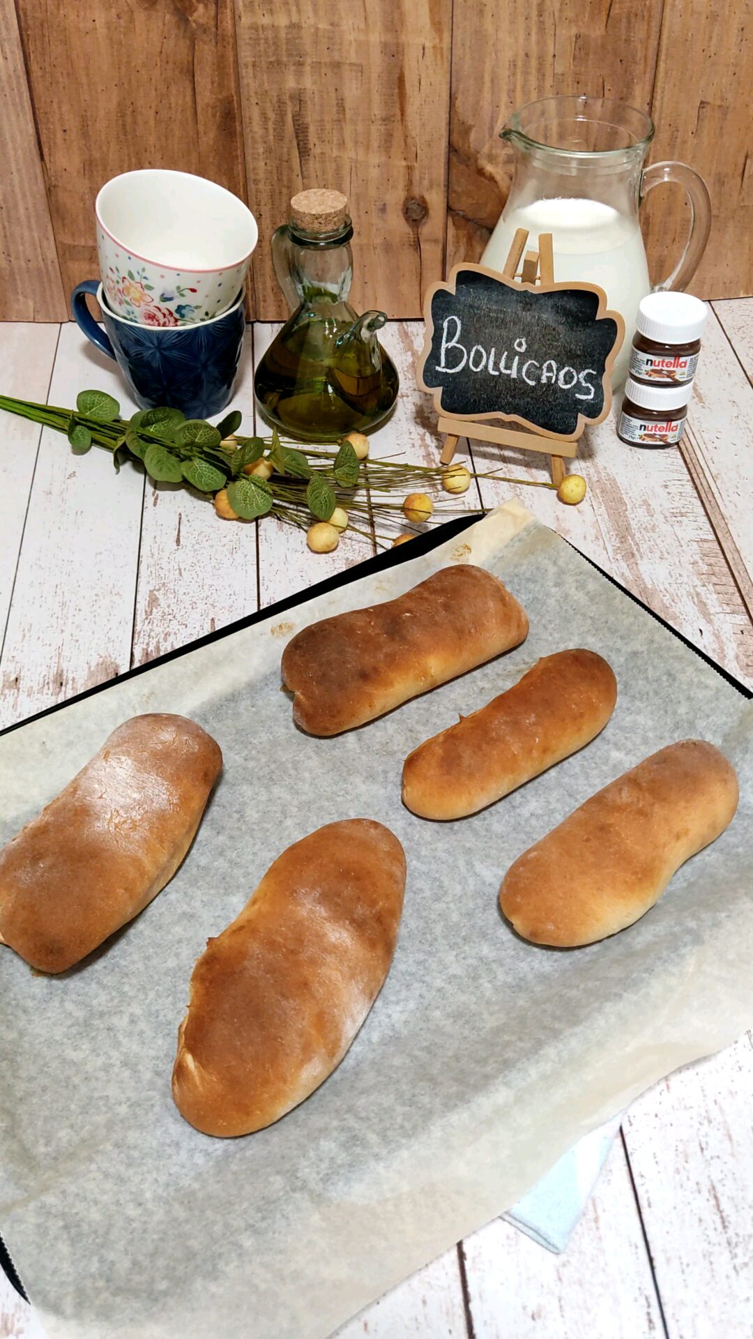 Nuestros bollicaos recién salidos del horno