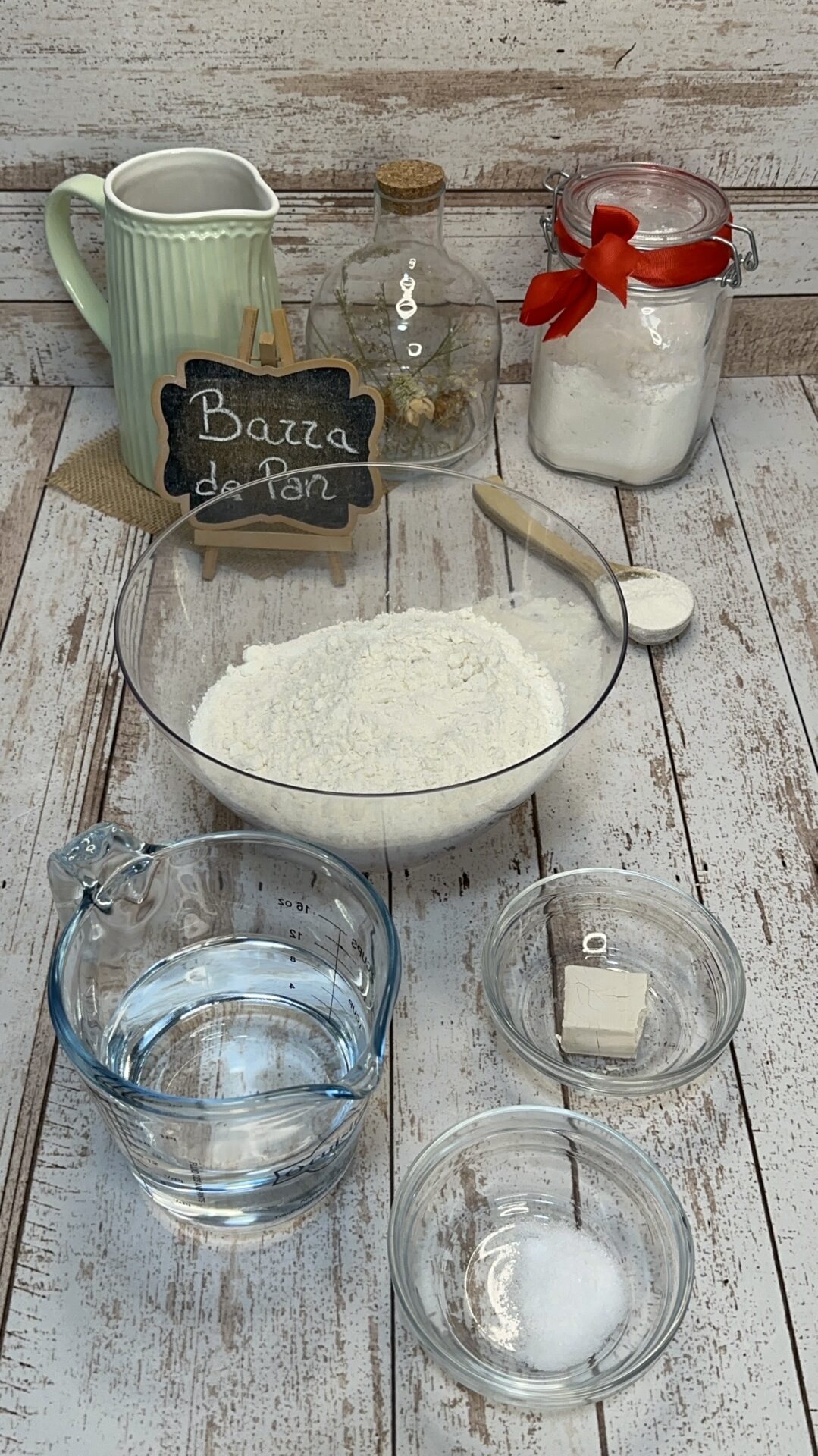 Ingredientes de nuestro pan