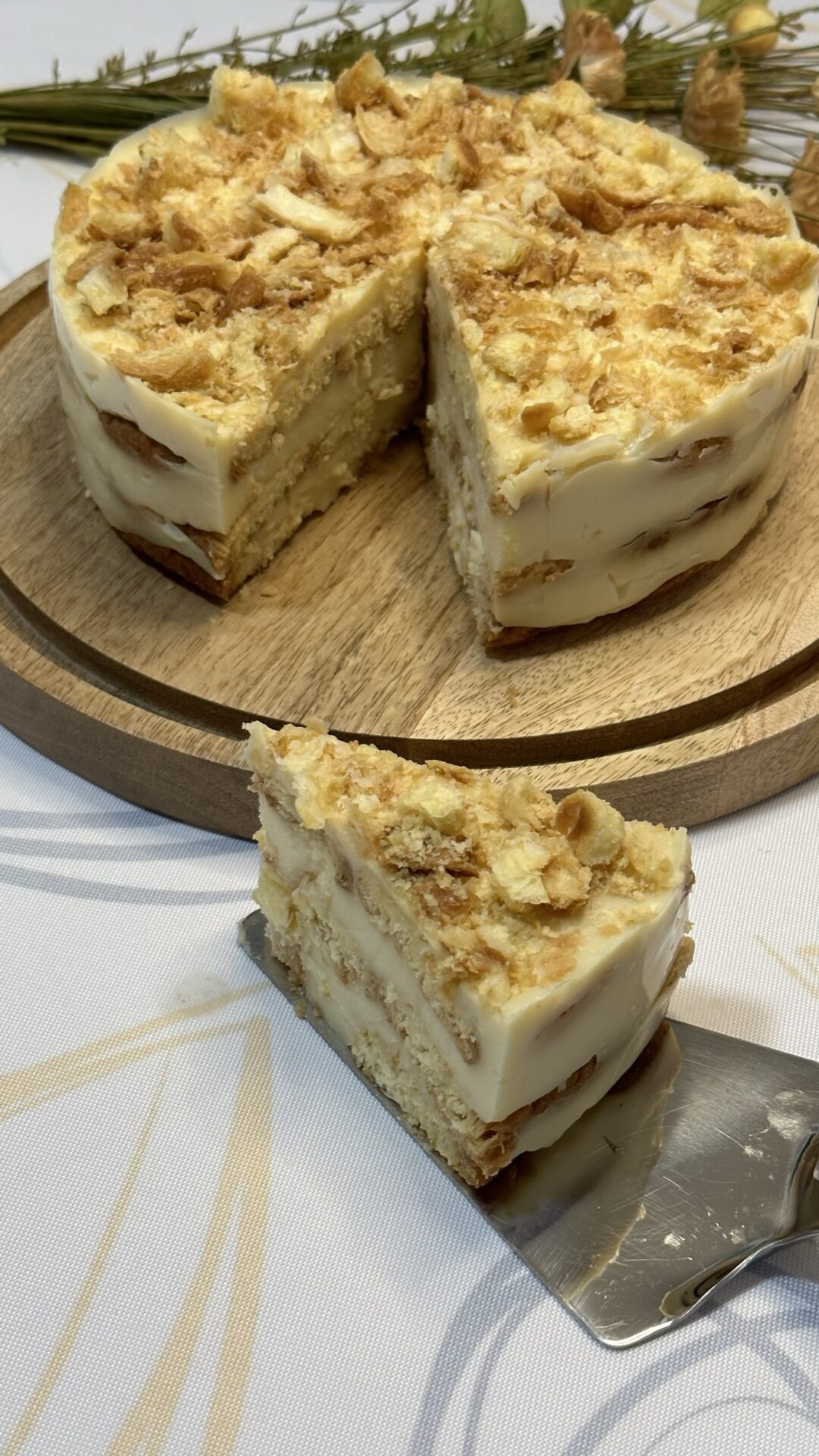 Tarta Napoleón de Toledo en Dulce