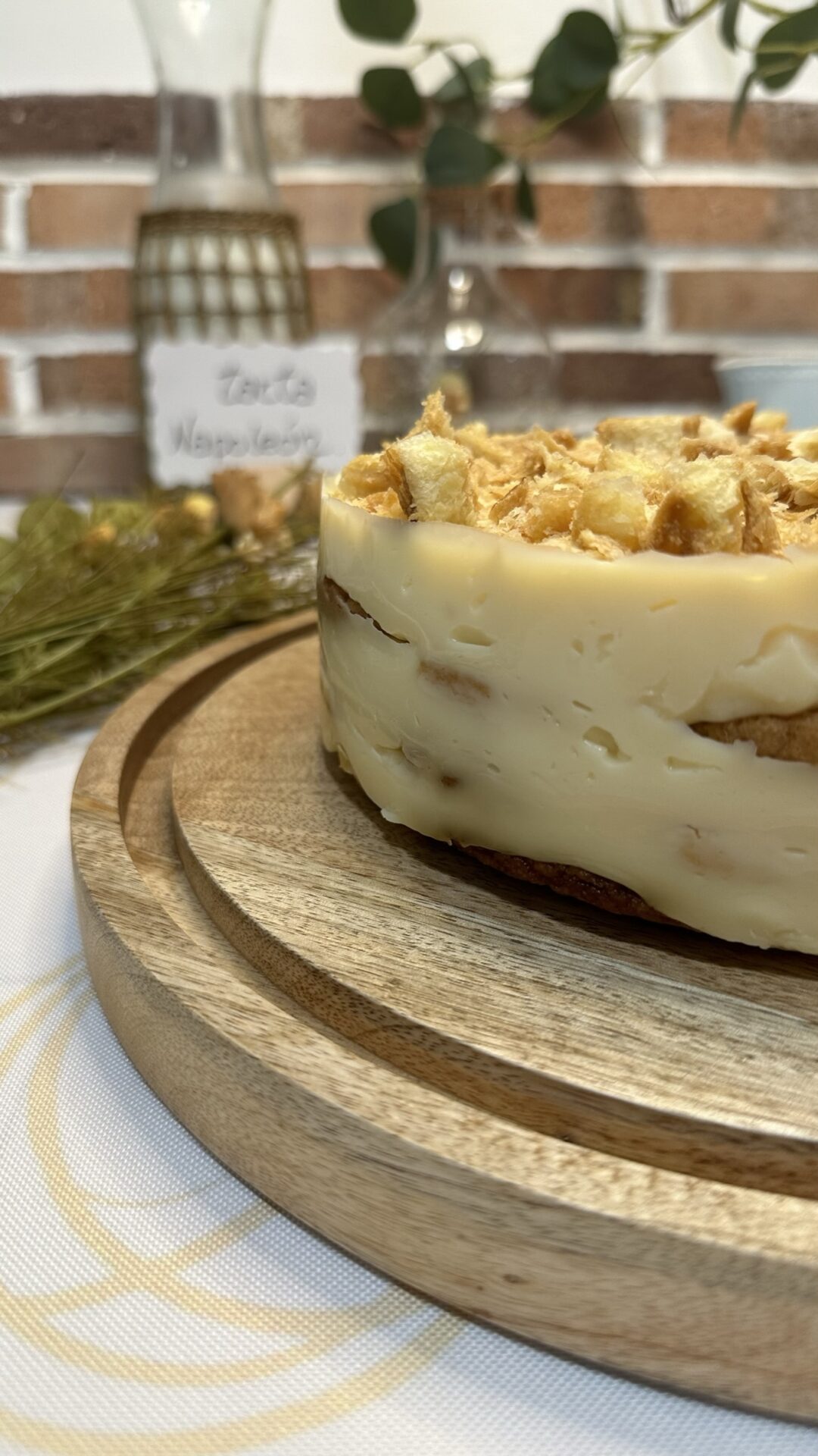 Tarta Napoleón de Toledo en Dulce