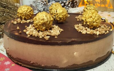 Tarta de Ferrero Rocher y Nutella