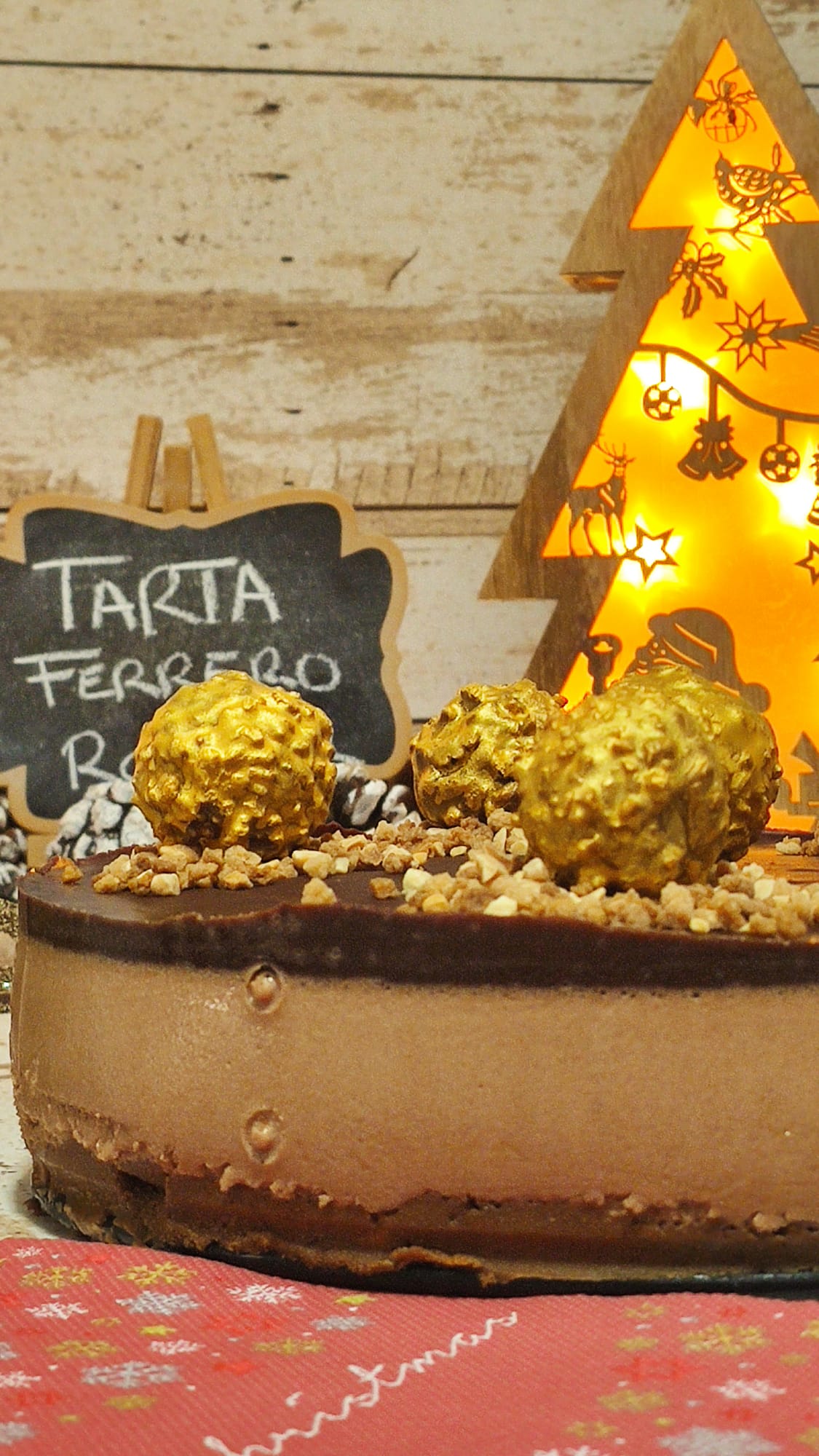 Tarta de Ferrero Rocher y Nutella de Toledo en Dulce