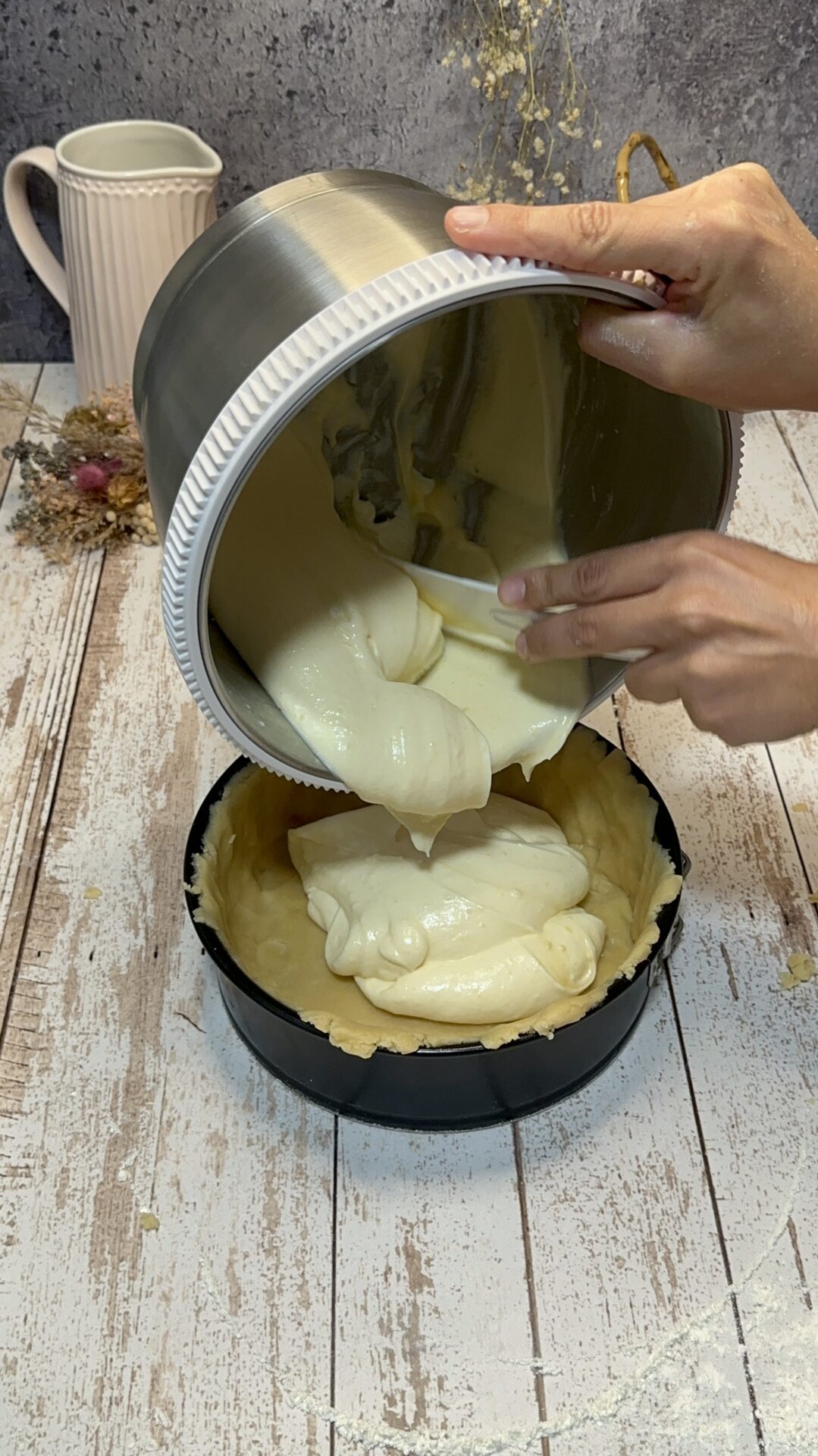 Vertemos la crema