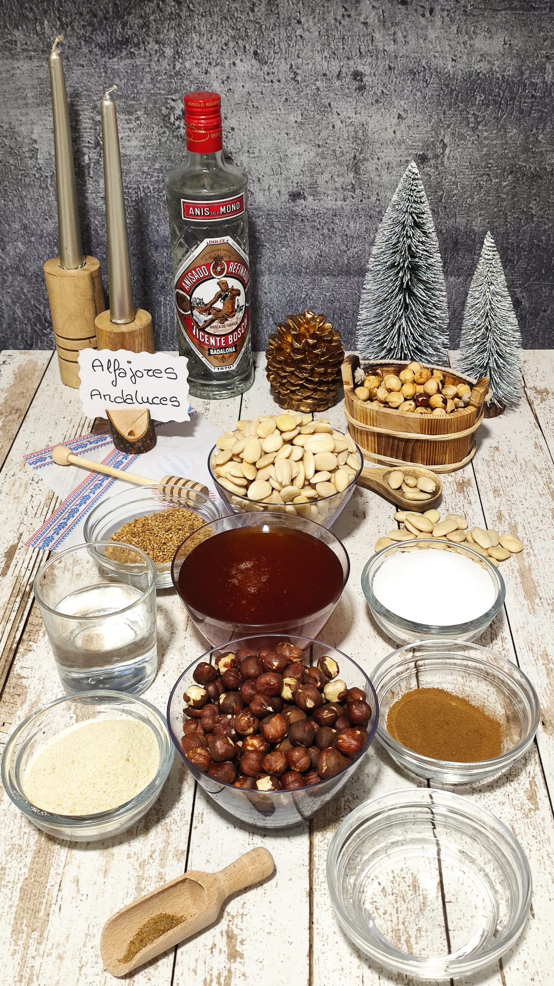 Ingredientes de nuestros alfajores