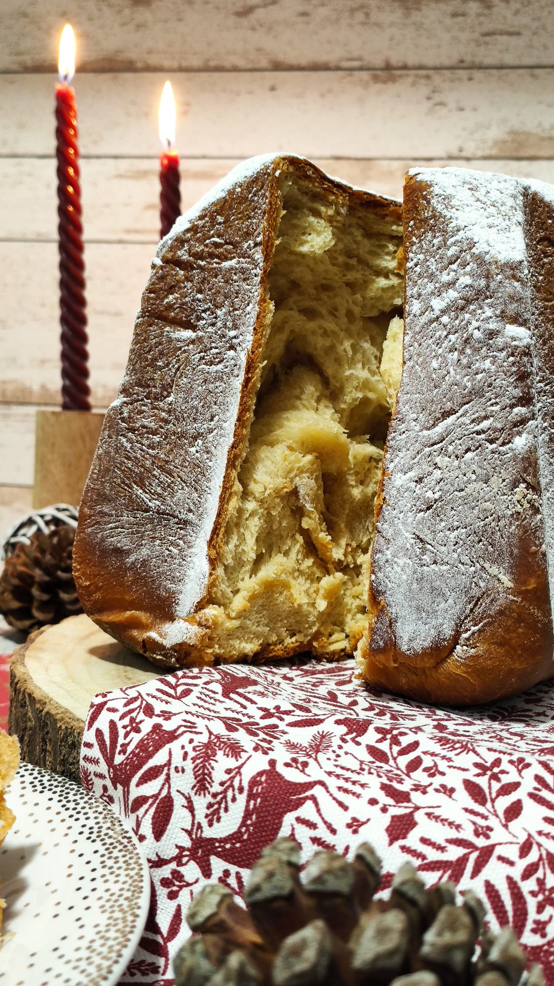 Deliciosos pandoro italiano