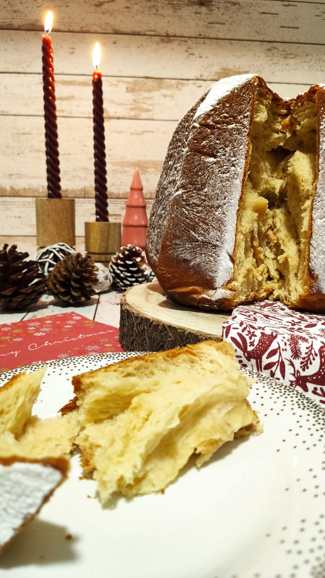 Nuestro pandoro, perfecto para tus celebraciones navideñas