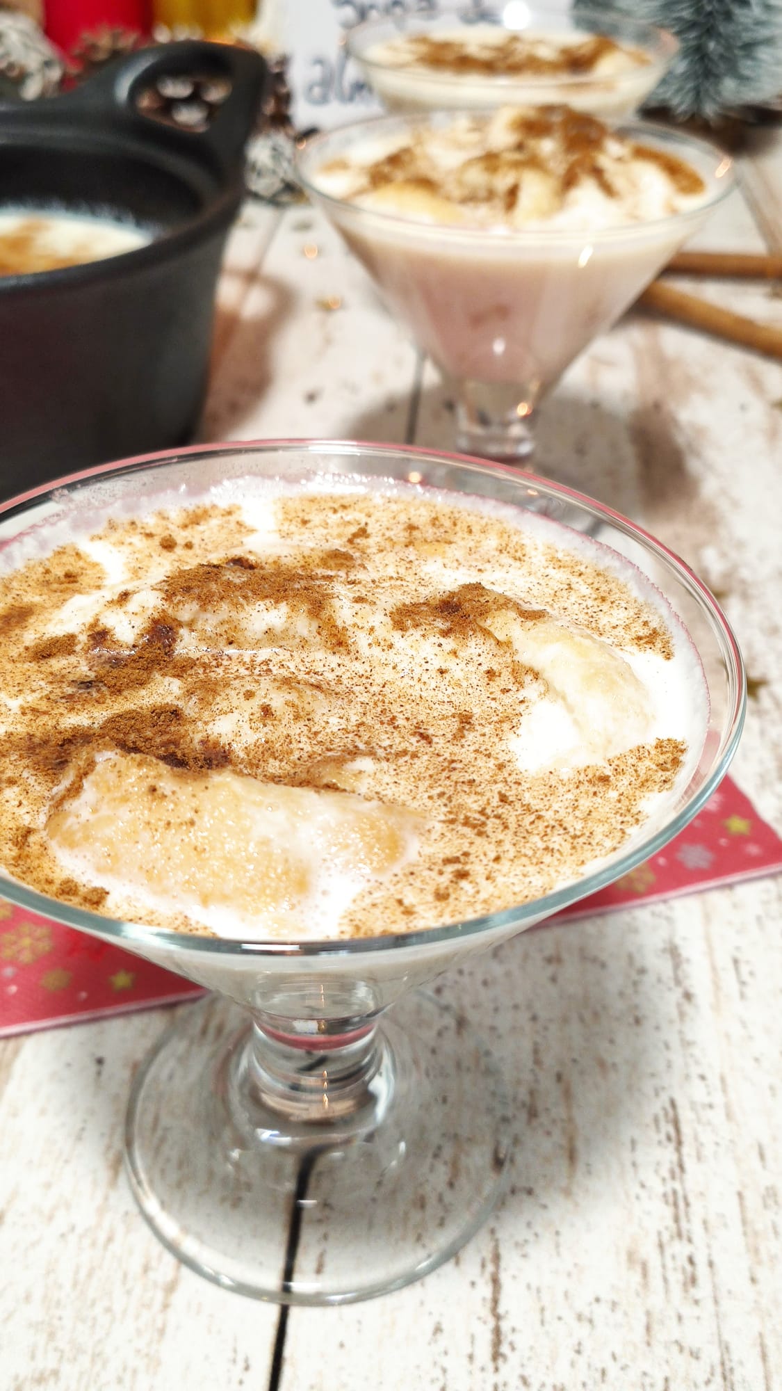 Deliciosa, dulce y natural sopa de almendras