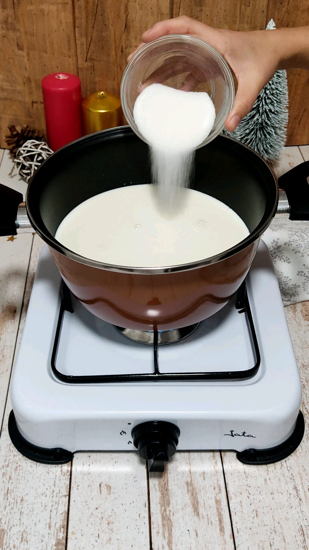 Añadimos el azúcar