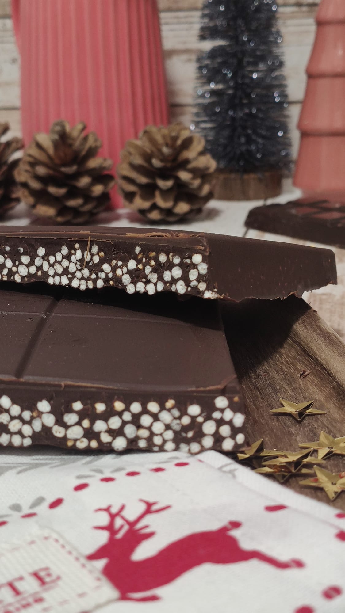 Increíblemente fácil y rico turrón de chocolate fit de Toledo en Dulce
