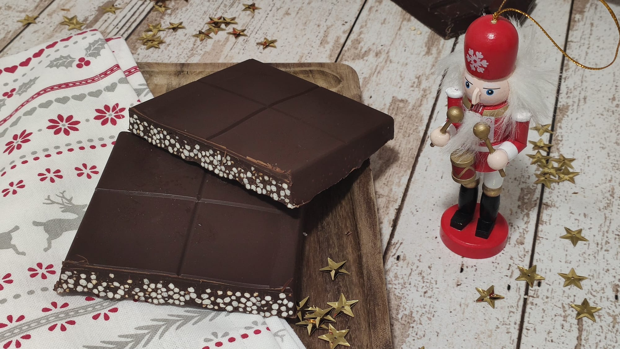 Nuestro turrón de chocolate fit, perfecto para tus celebraciones navideñas