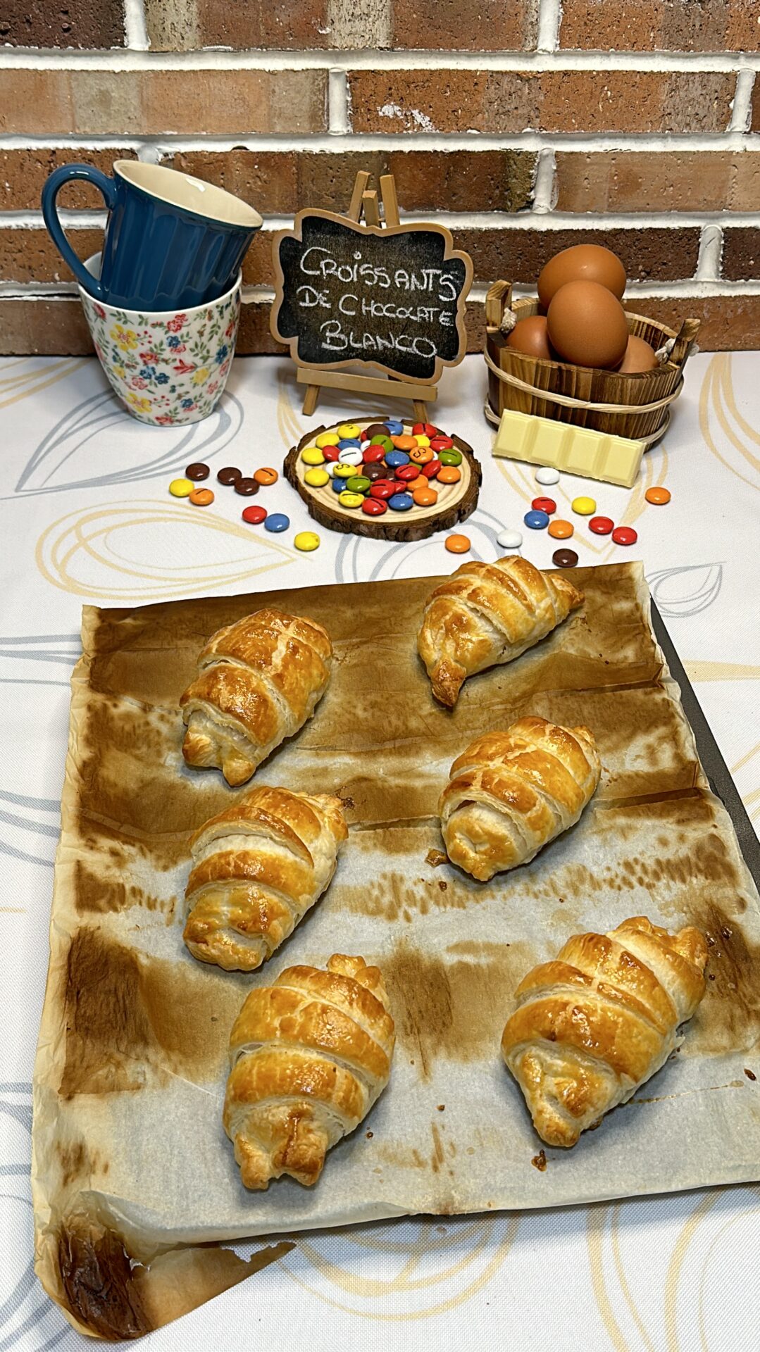 Nuestros croissants recién salidos del horno
